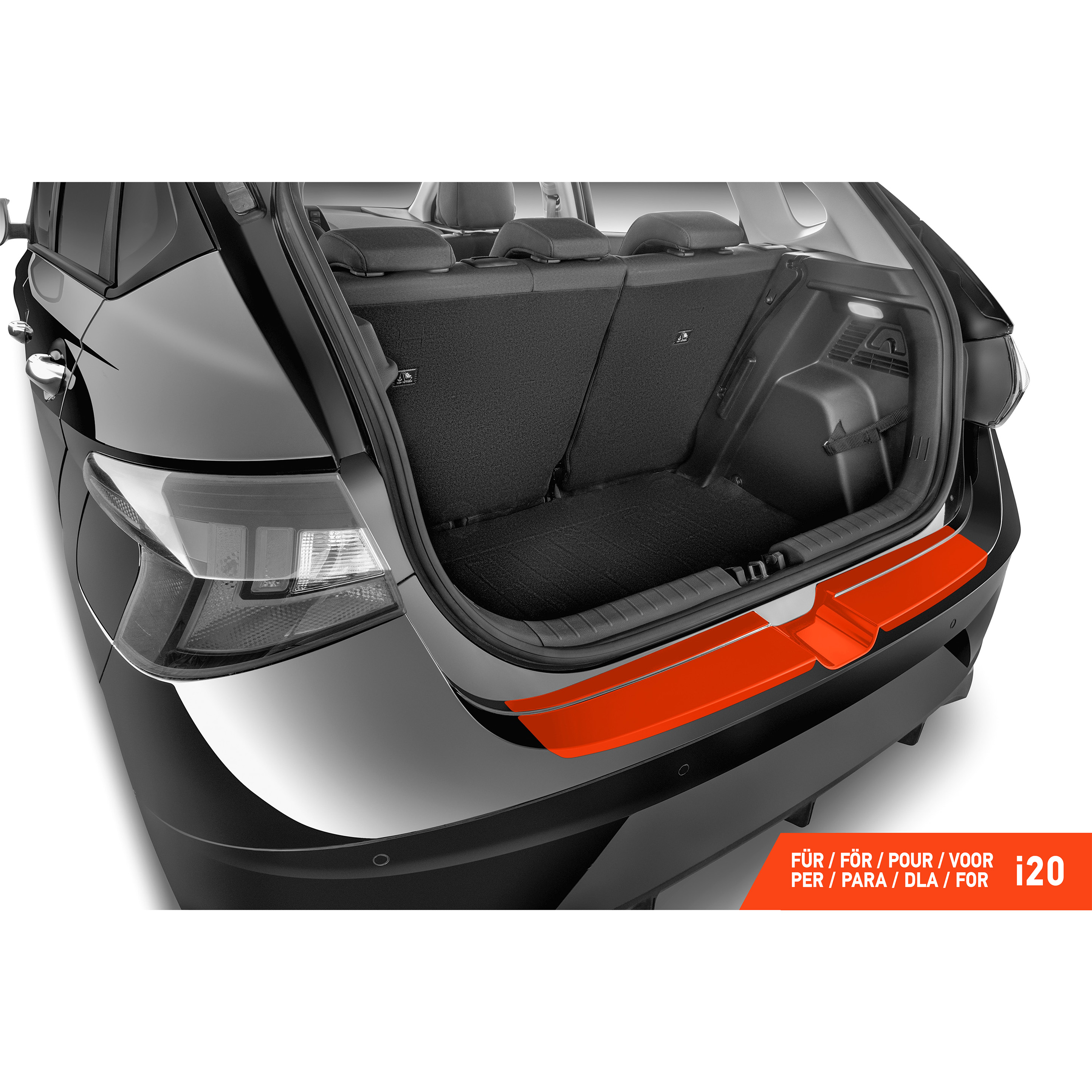 Ladekantenschutz für Hyundai i20 3 (III) BC3 I 2020 - 2023