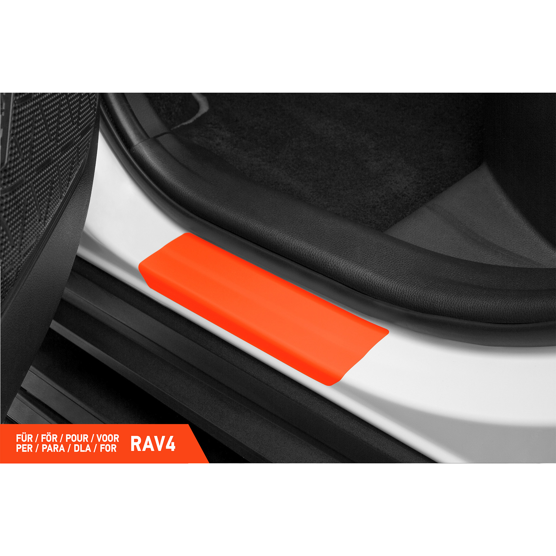 Einstiegsleisten Schutz für Toyota RAV4 5 (V) A5 I 2018 - 2026 im 4er Set