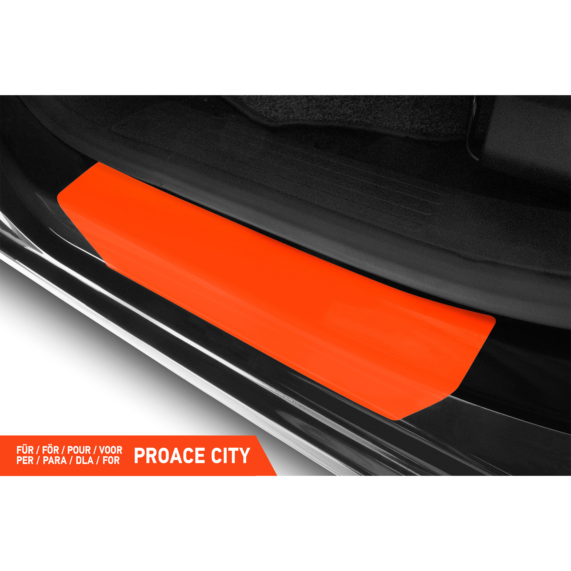 Einstiegsleisten Schutz für Toyota Proace City I 2020 - 2026 im 2er Set