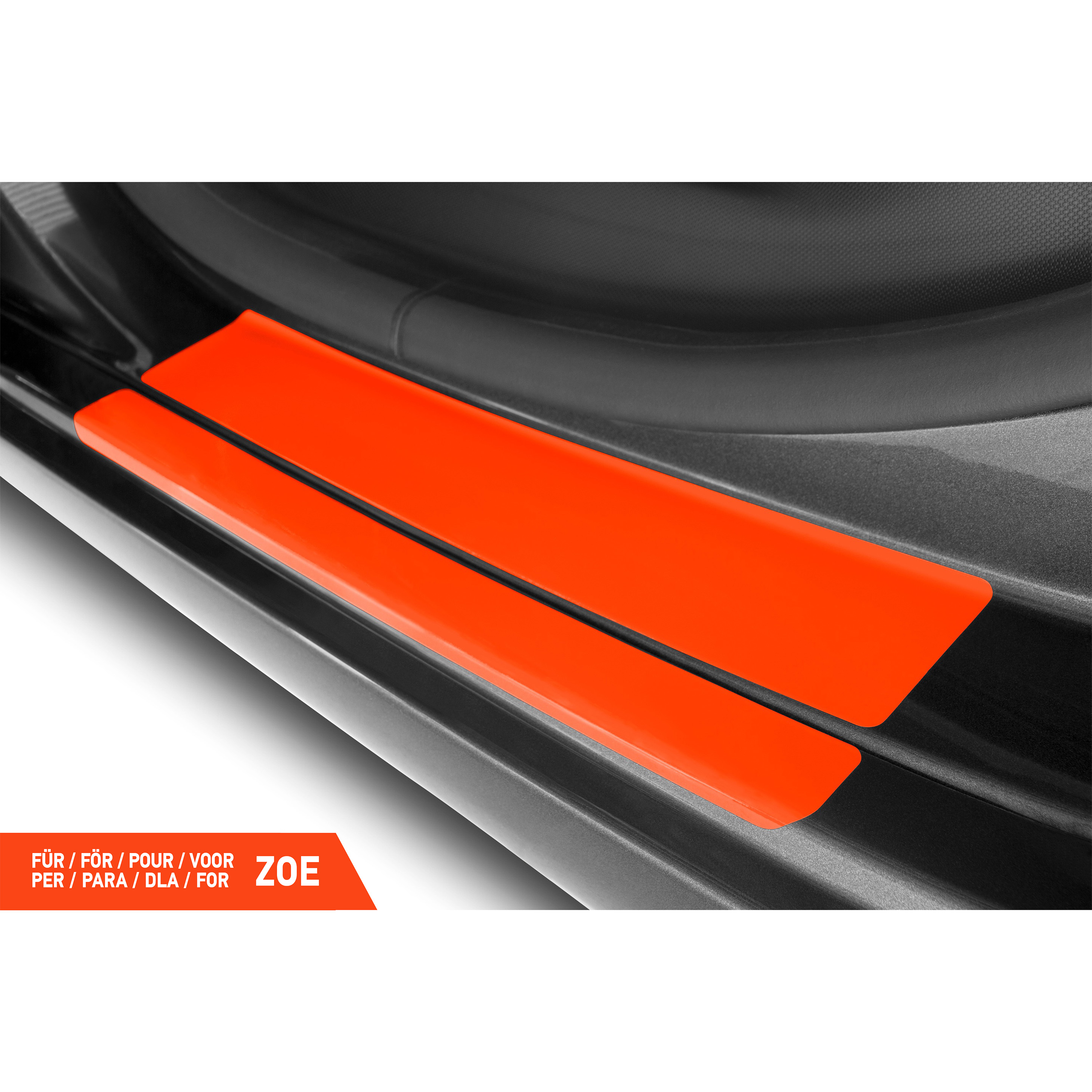 Einstiegsleisten Schutz für Renault ZOE BFM I 2012 - 2024 im 4er Set