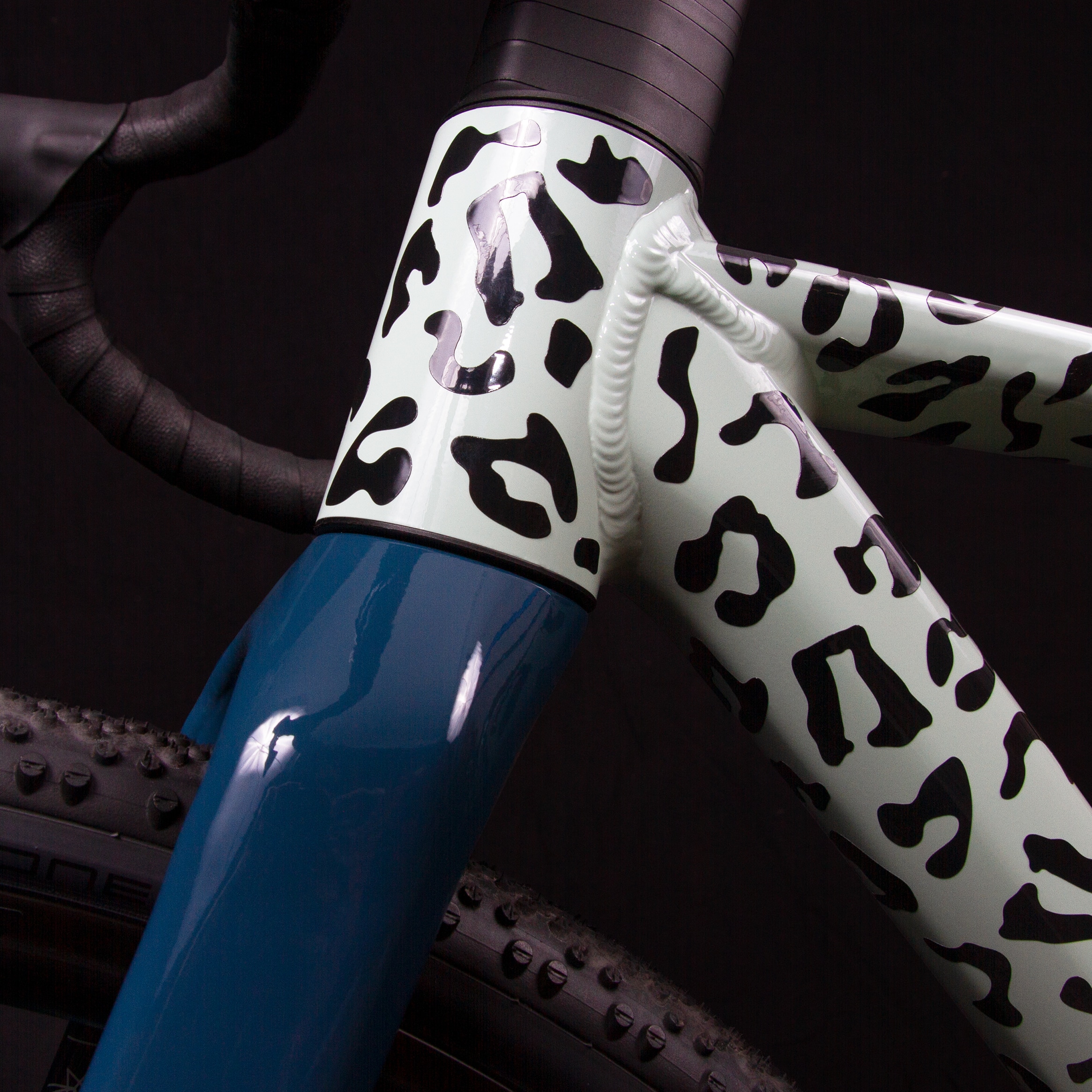 Reflektoren Sticker Set - Leopard  - für Fahrrad Roller Kinderwagen