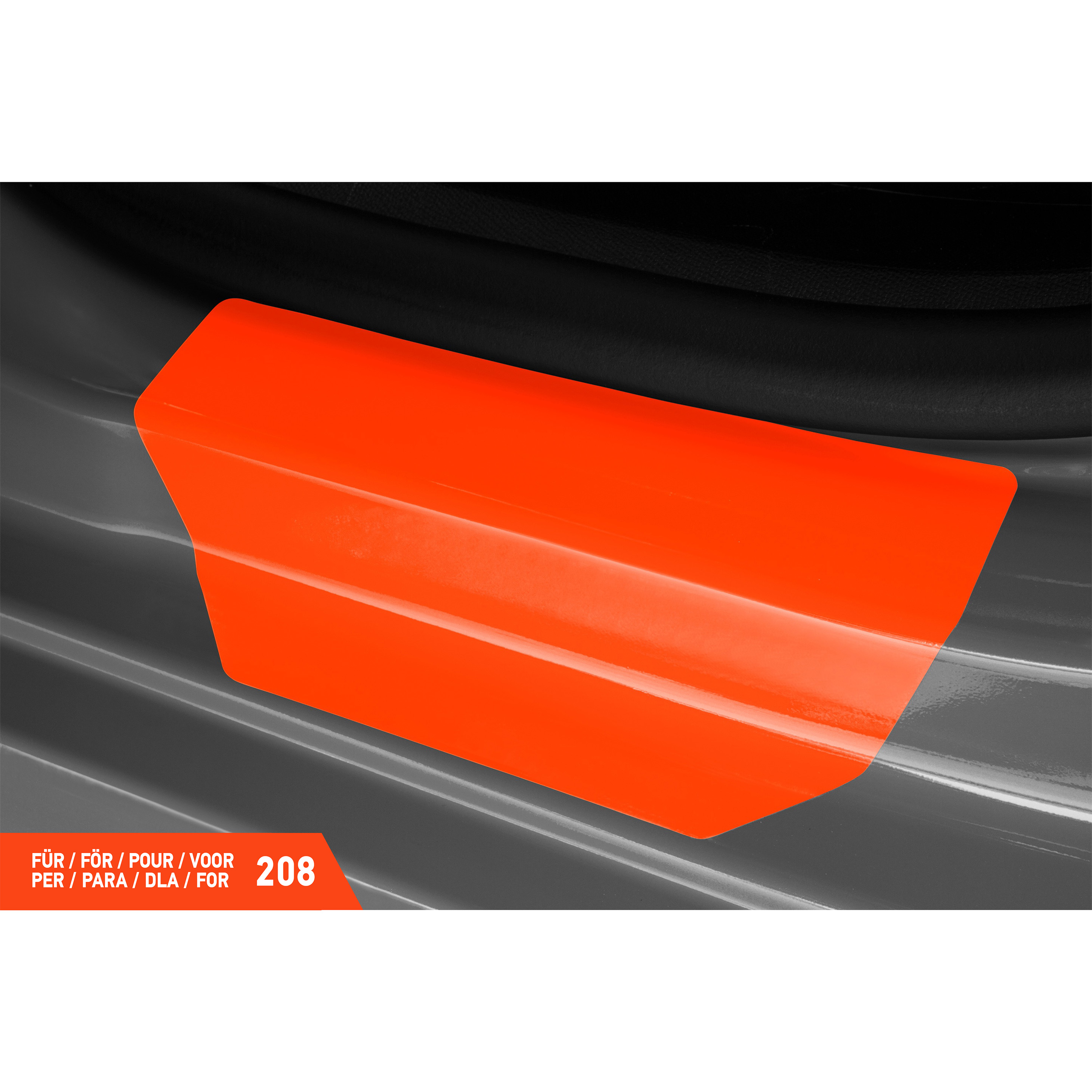 Einstiegsleisten Schutz für Peugeot 208 II I 2019 - 2026 im 4er Set