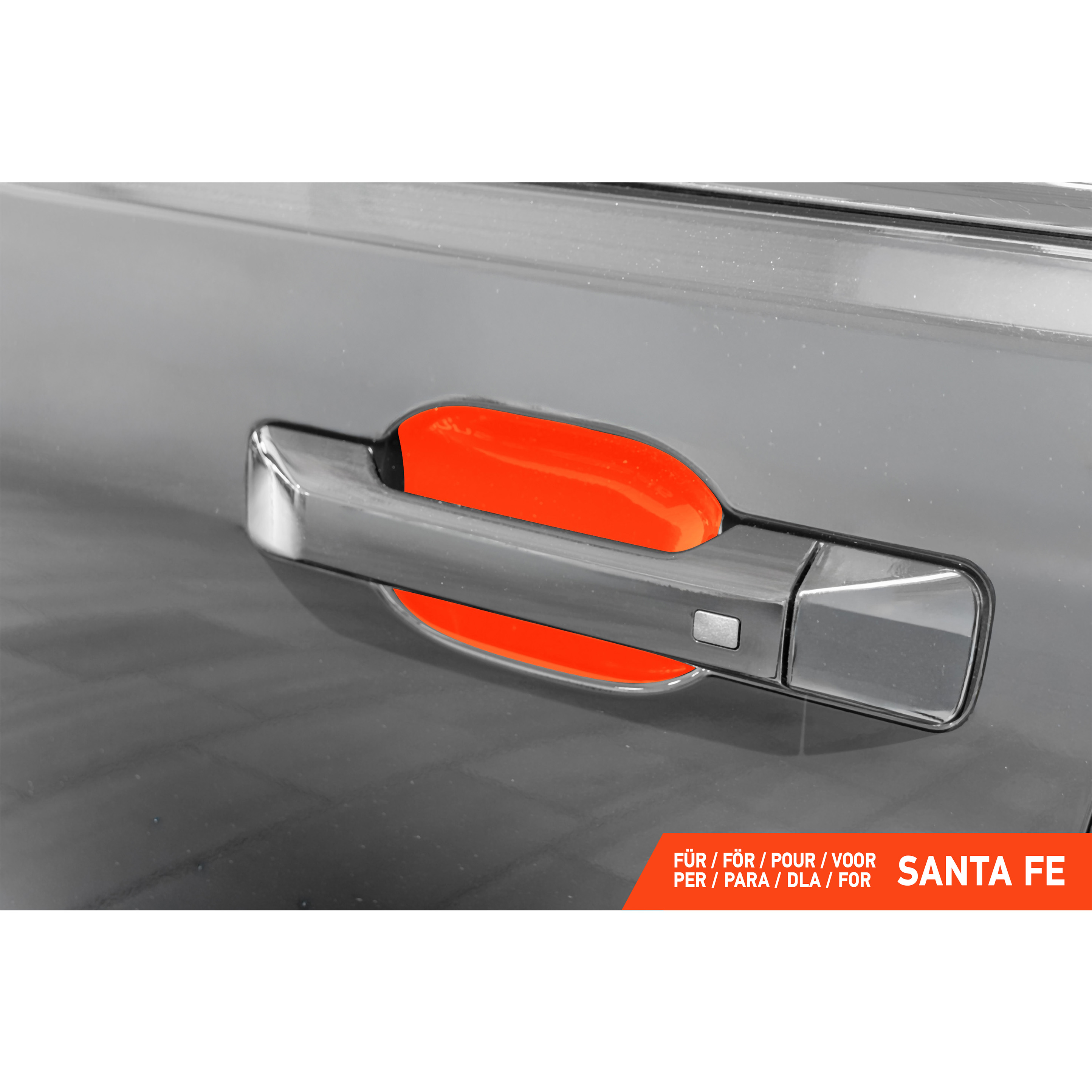 Auto Türgriffmulden Schutzfolie für Hyundai Santa Fe 5 (V) MX5 I 2024 - 2026 im 4er Set