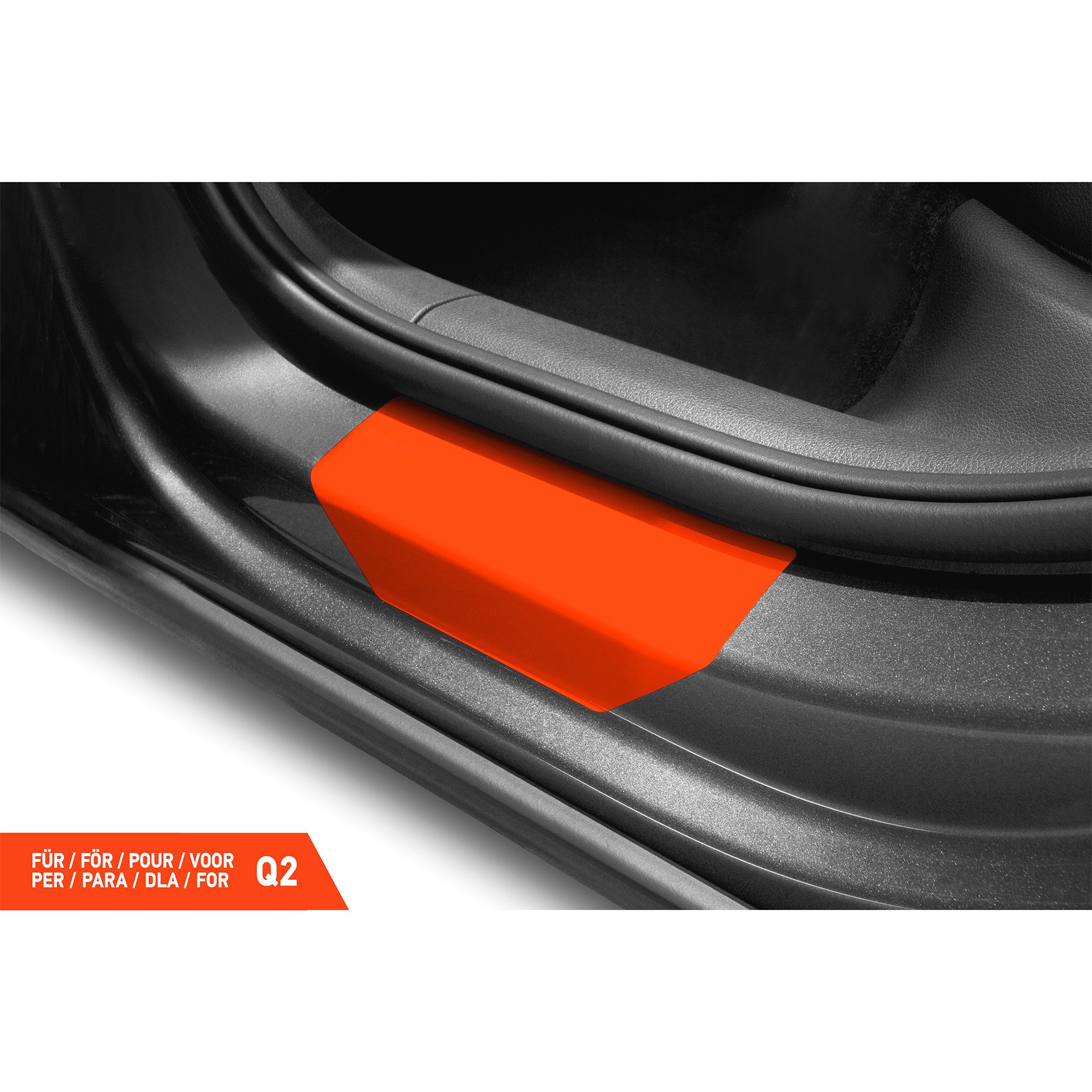 Einstiegsleisten Schutz für Audi Q2 GA I 2016 - 2026 im 2er Set