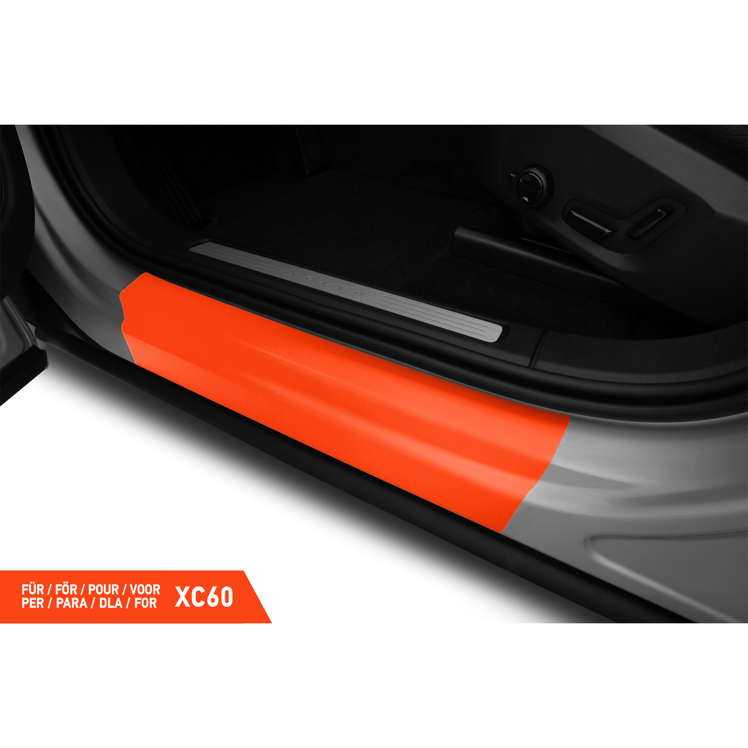 Einstiegsleisten Schutz für Volvo XC60 2 (II) 246 I 2017 - 2026 im 4er Set