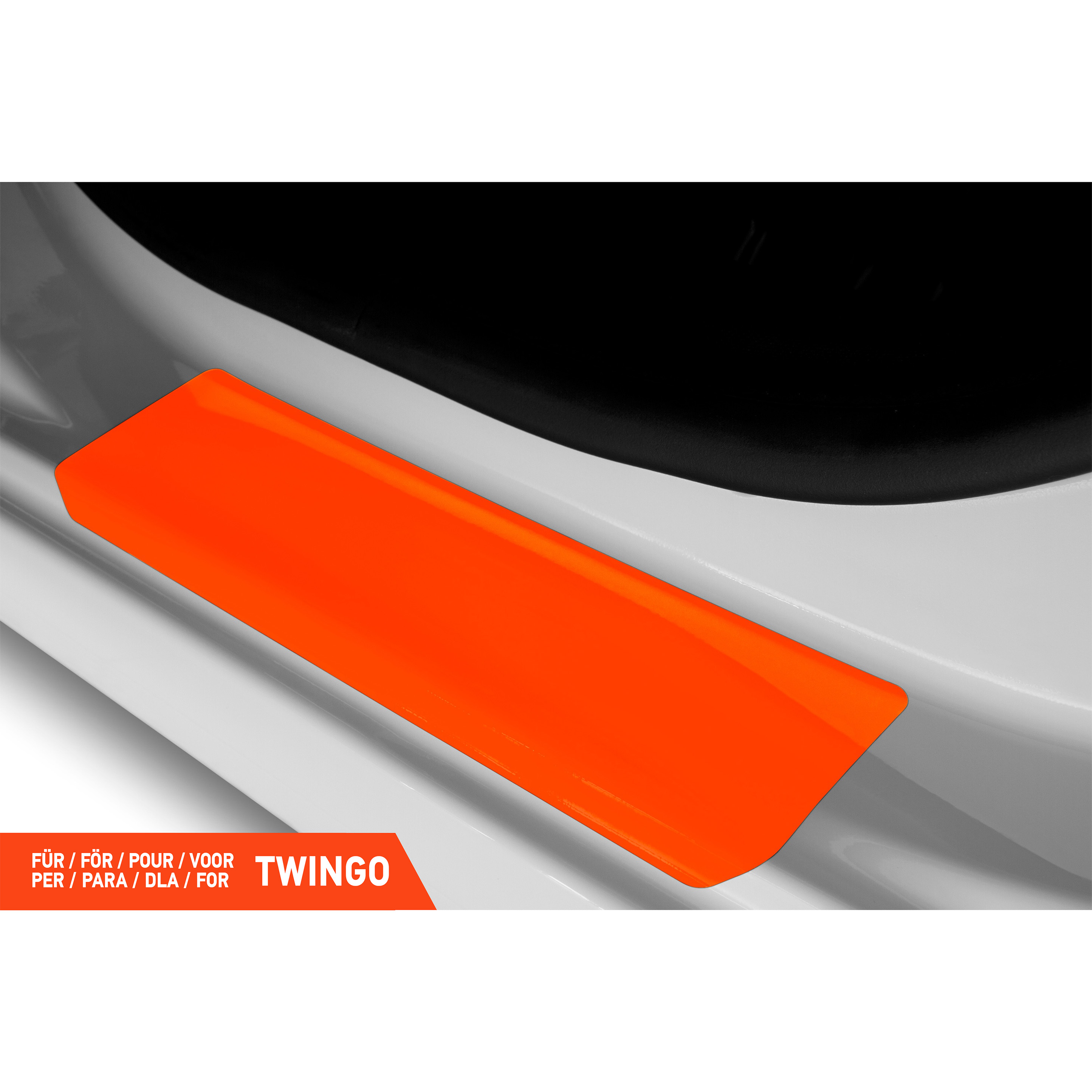 Einstiegsleisten Schutz für Renault Twingo 3 (III) I 2014 - 2024 im 4er Set