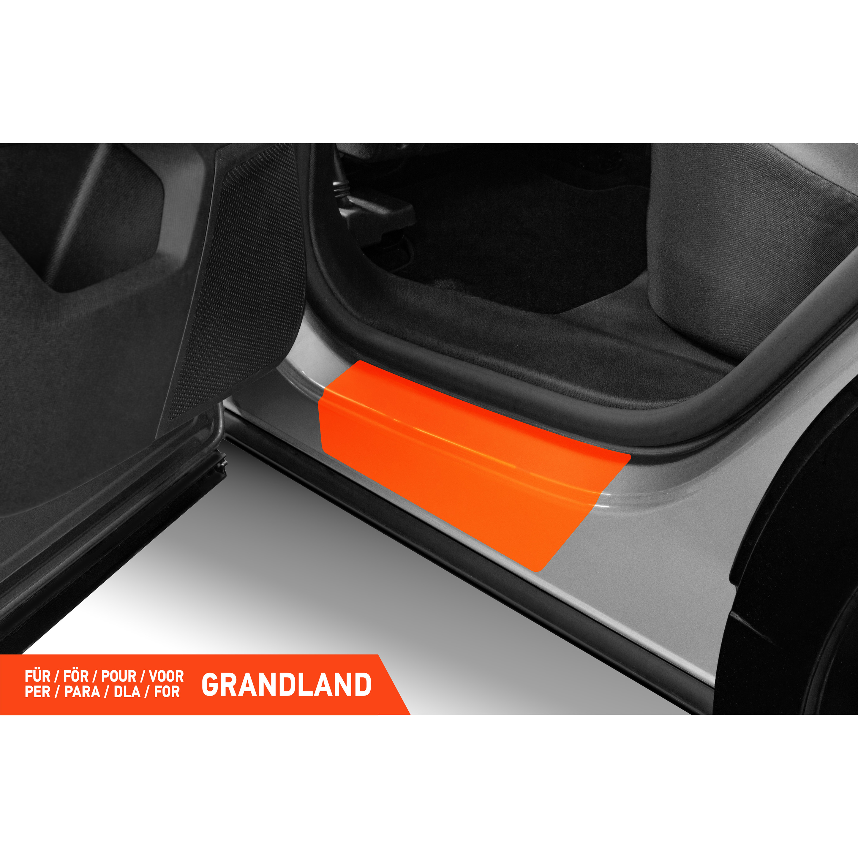 Einstiegsleisten Schutz für Opel Grandland 2 (II) OV64 I 2024 - 2026 im 4er Set