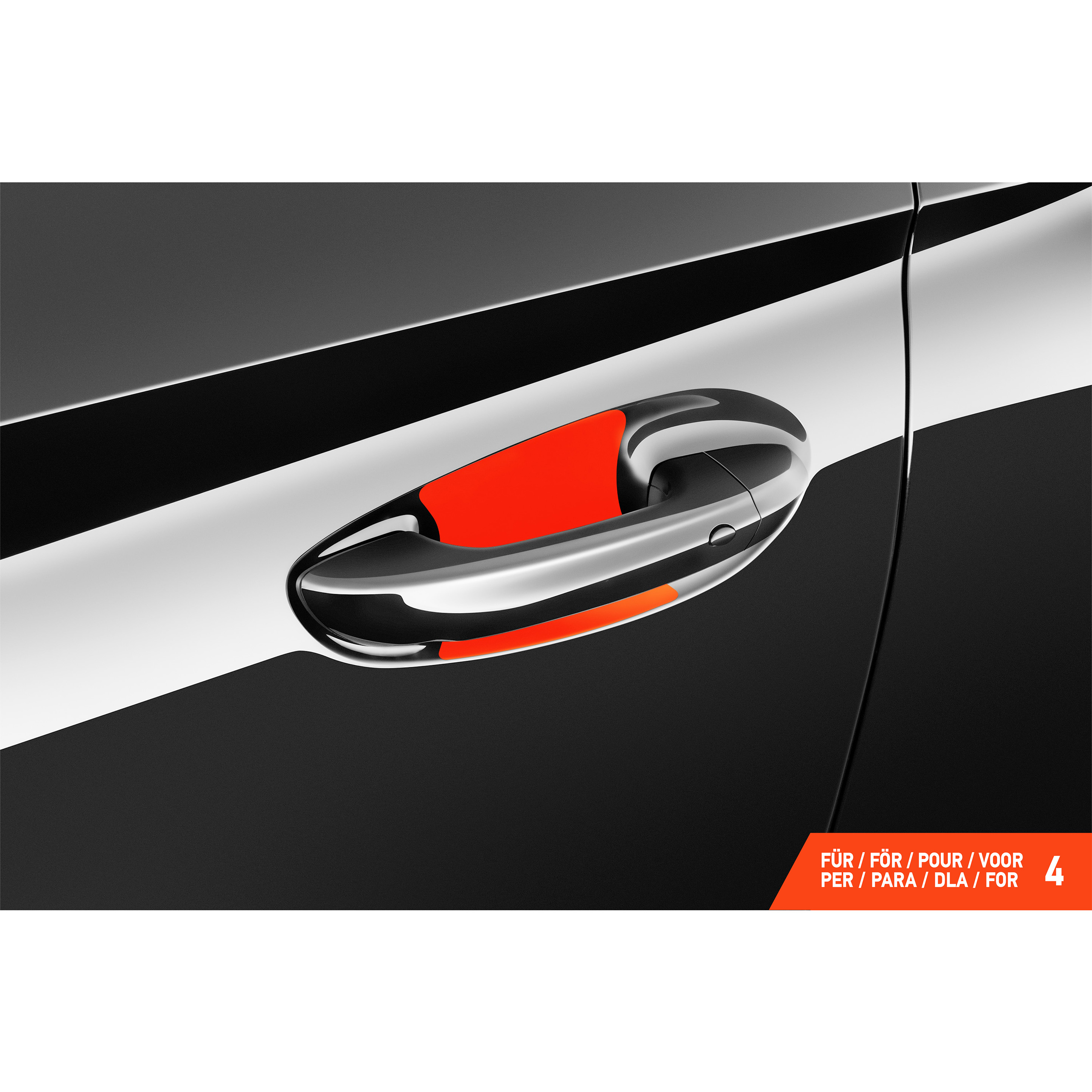Auto Türgriffmulden Schutzfolie für MG 4 I 2022 - 2026 im 4er Set