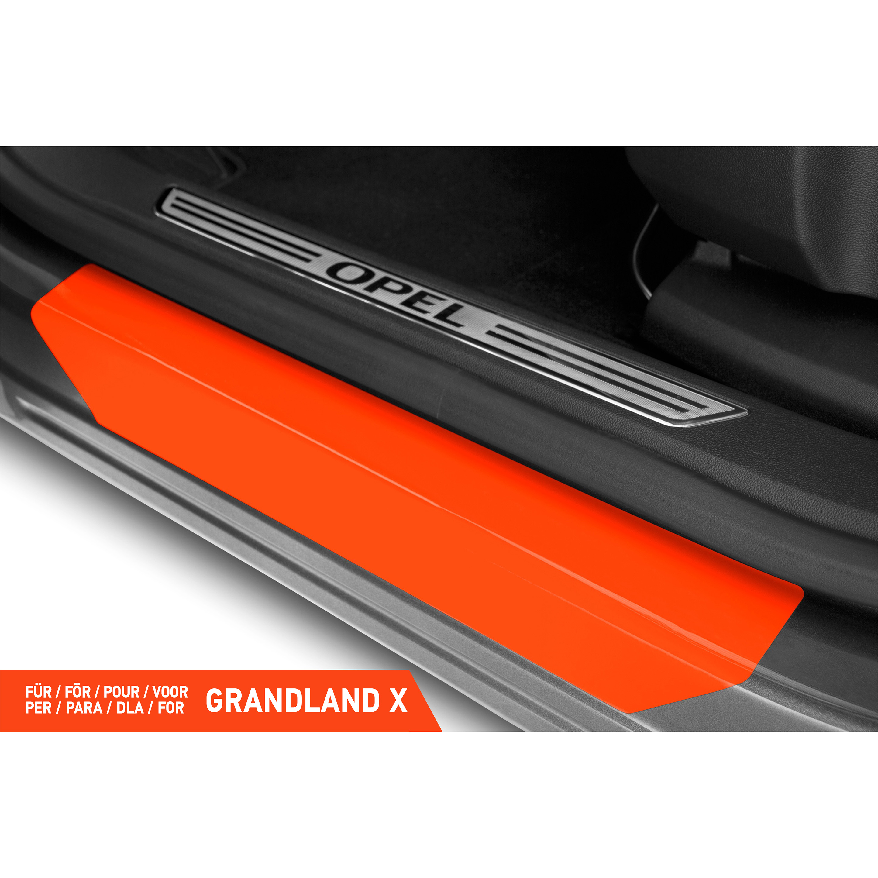Einstiegsleisten Schutz für Opel Grandland 1 (I) A18 I 2017 - 2024 im 4er Set
