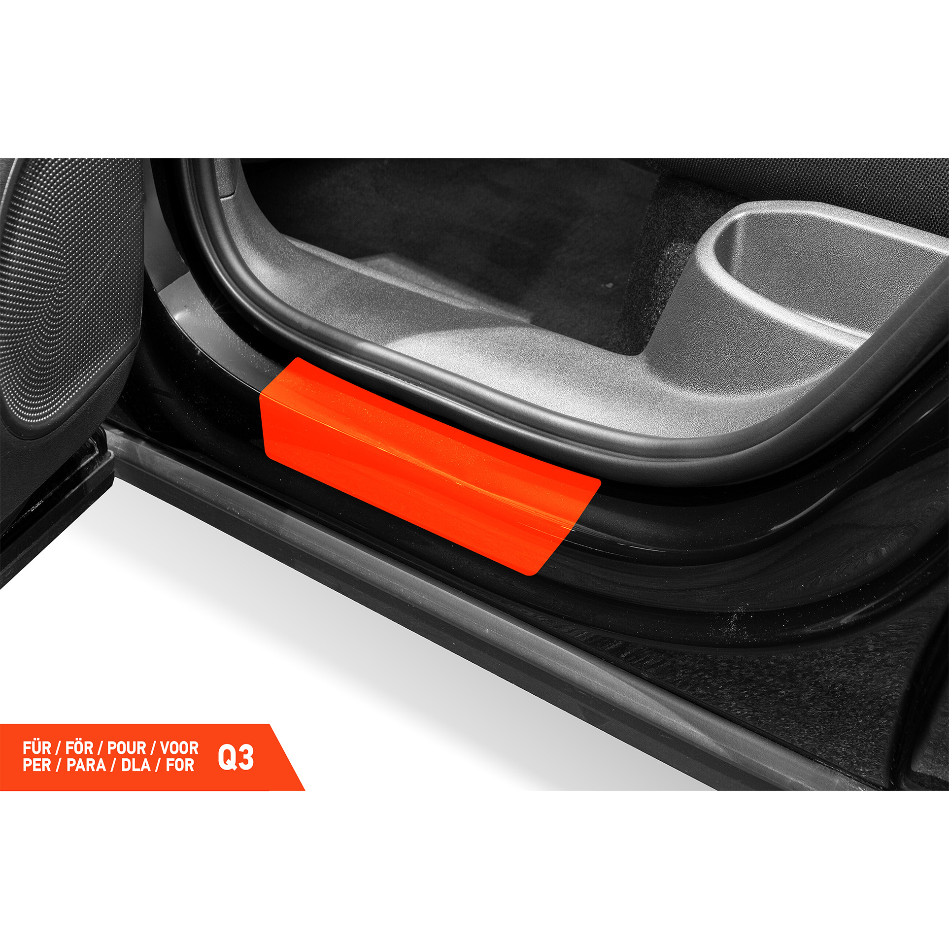 Einstiegsleisten Schutz für Audi Q3 Sportback 3 (III) FJ I 2025 - 2026 im 4er Set