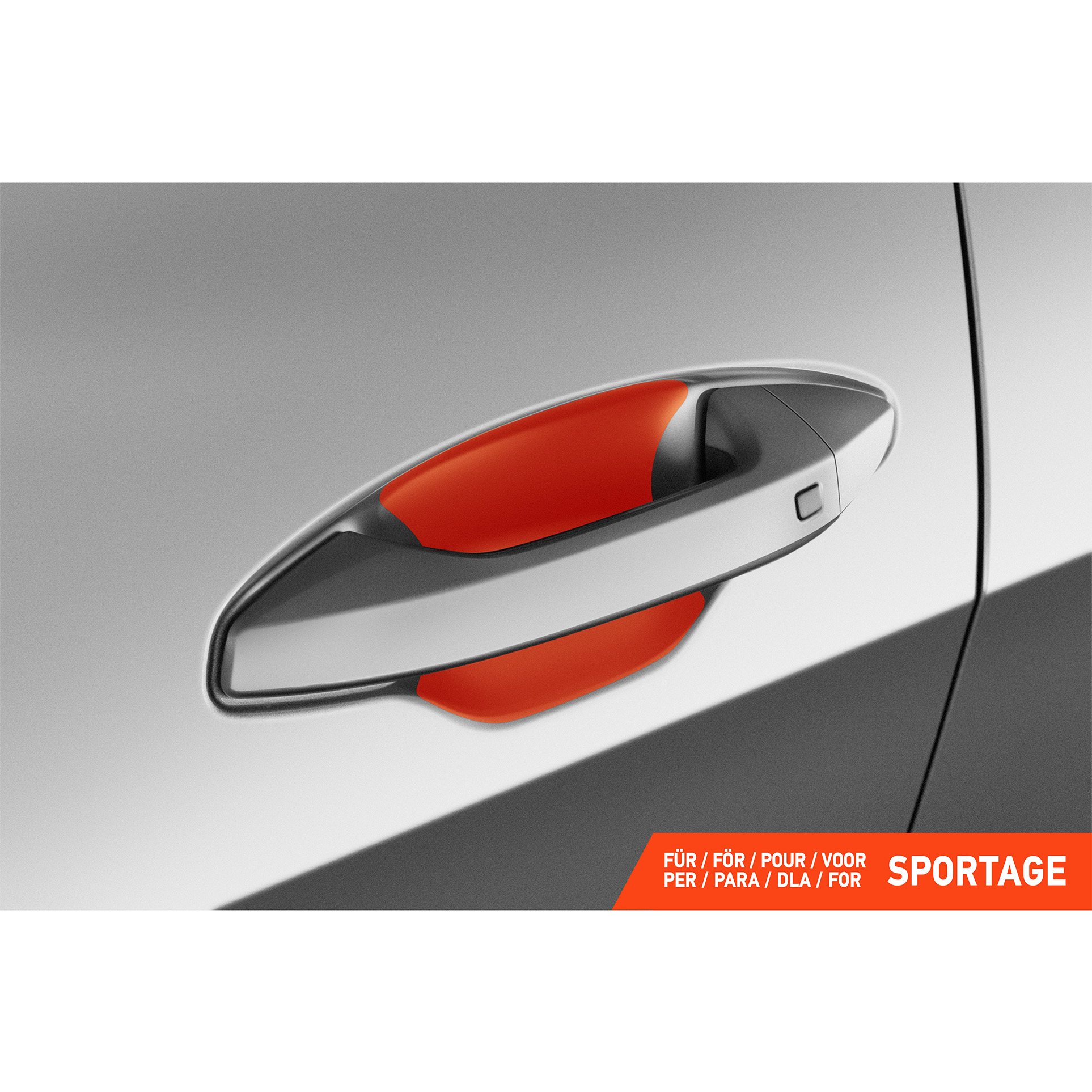 Auto Türgriffmulden Schutzfolie für Kia Sportage 5 (V) NQ5 I 2021 - 2026 im 4er Set