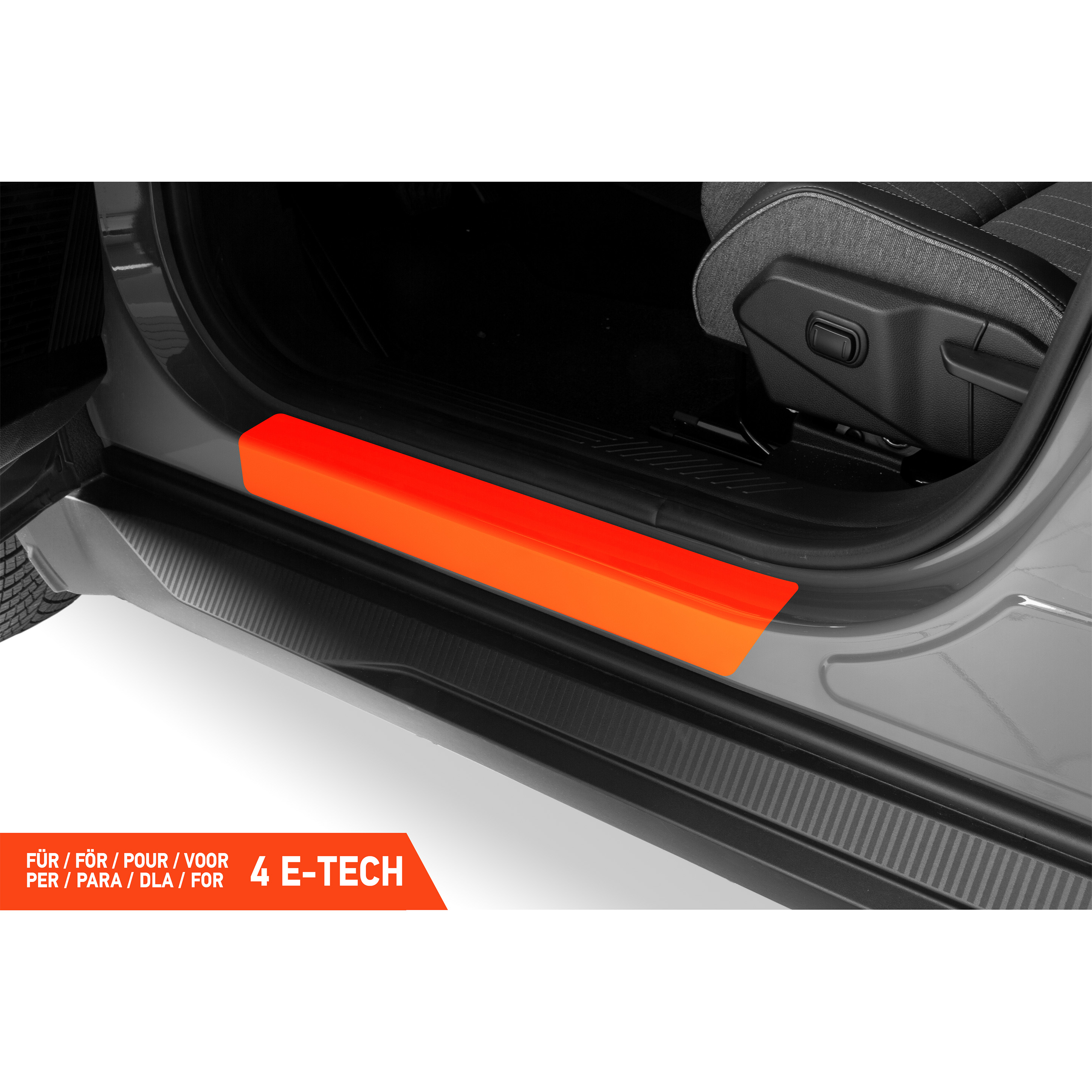 Einstiegsleisten Schutz für Renault 4 E-Tech I 2025 - 2026 im 4er Set