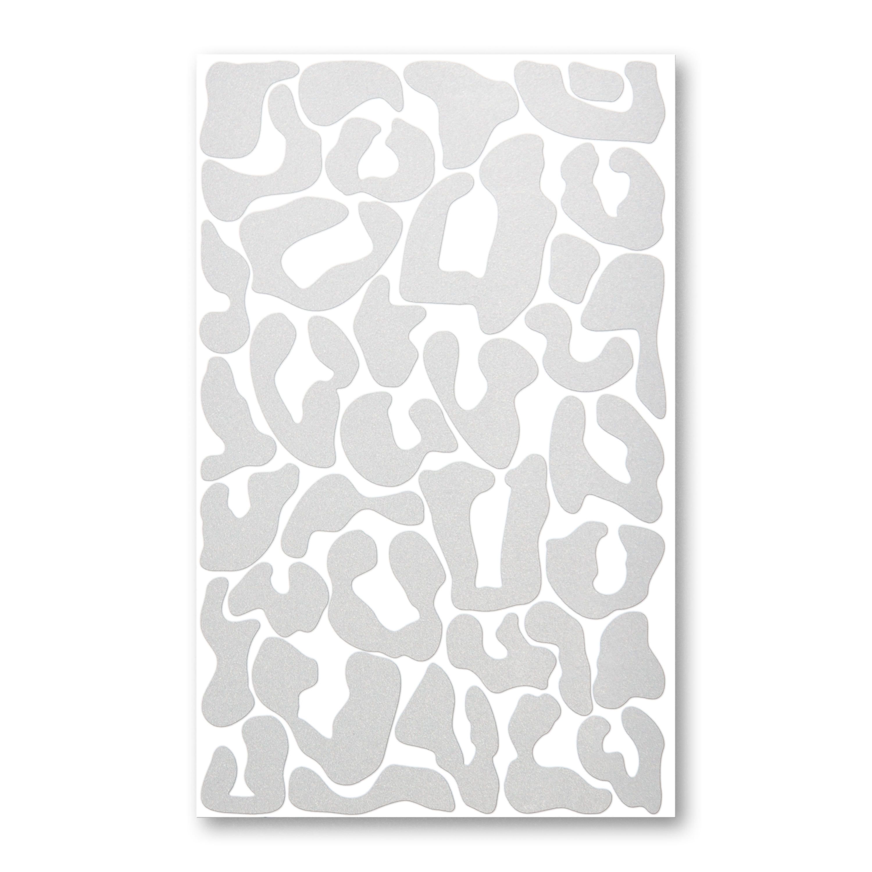 Reflektoren Sticker Set - Leopard  - für Fahrrad Roller Kinderwagen