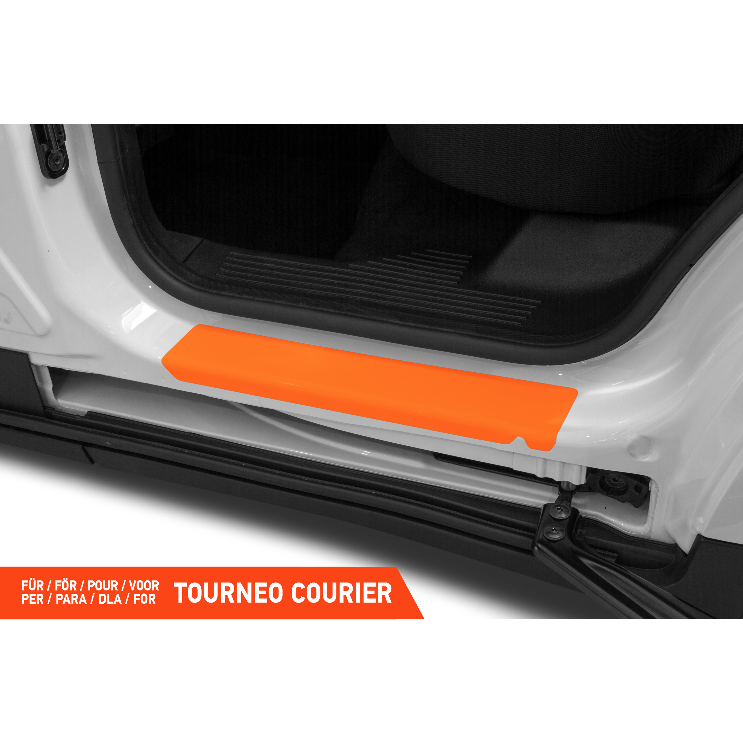 Einstiegsleisten Schutz für Ford Tourneo Courier 2 (II) N1P I 2023 - 2026 im 4er Set