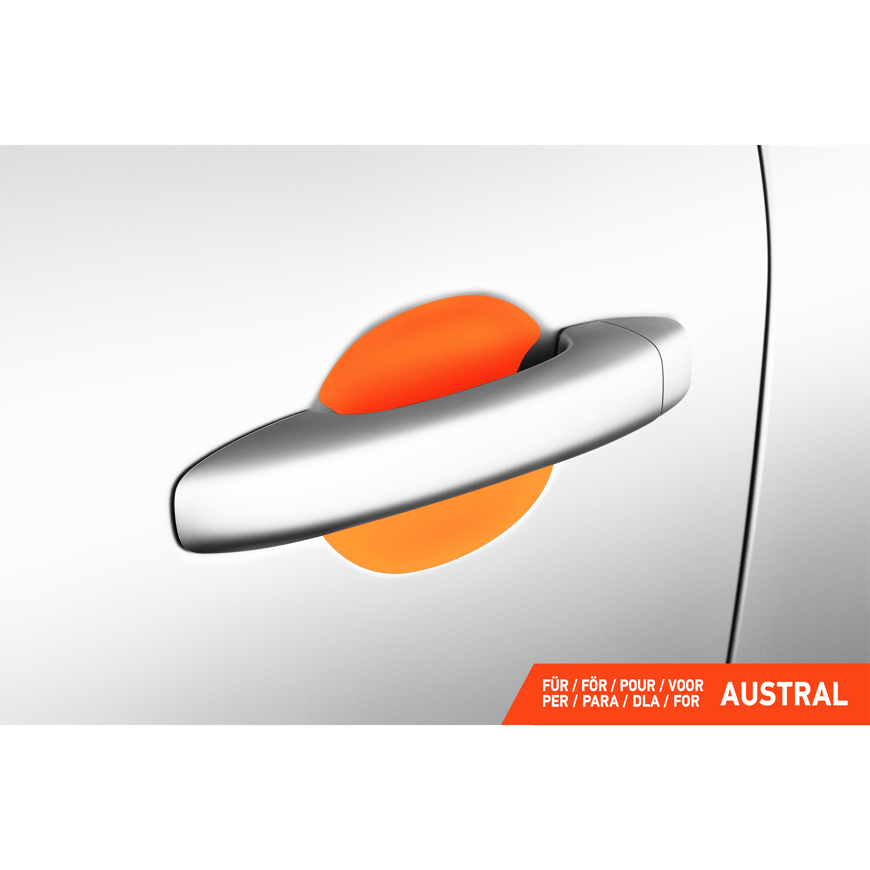 Auto Türgriffmulden Schutzfolie für Renault Austral I 2022 - 2026 im 4er Set