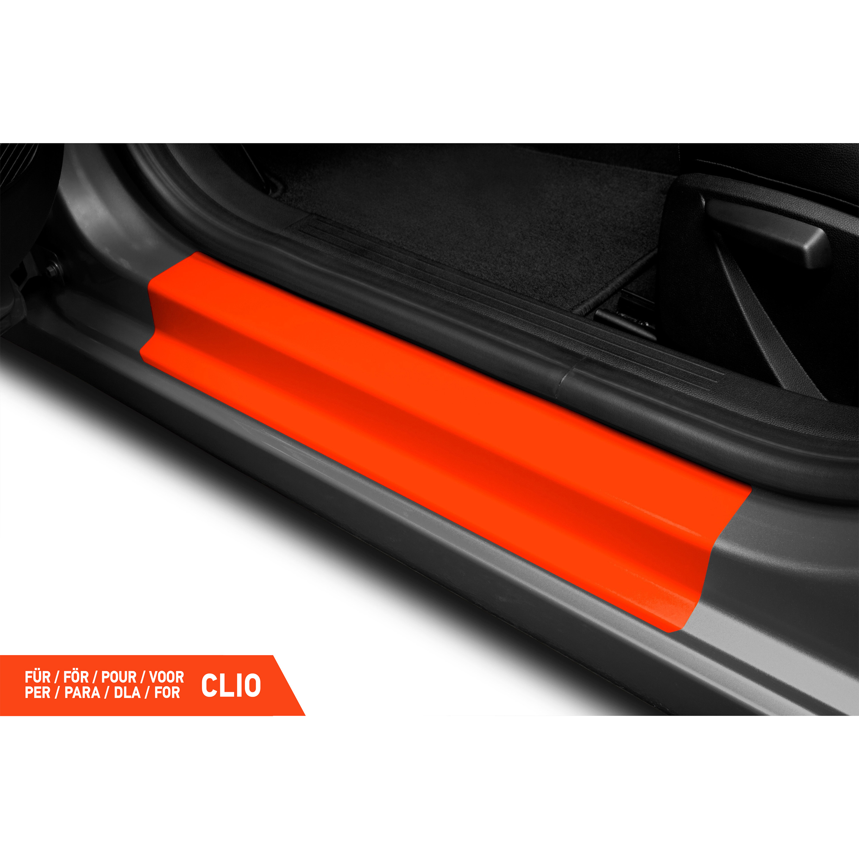 Einstiegsleisten Schutz für Renault Clio 5 (V) I 2019 - 2026 im 4er Set