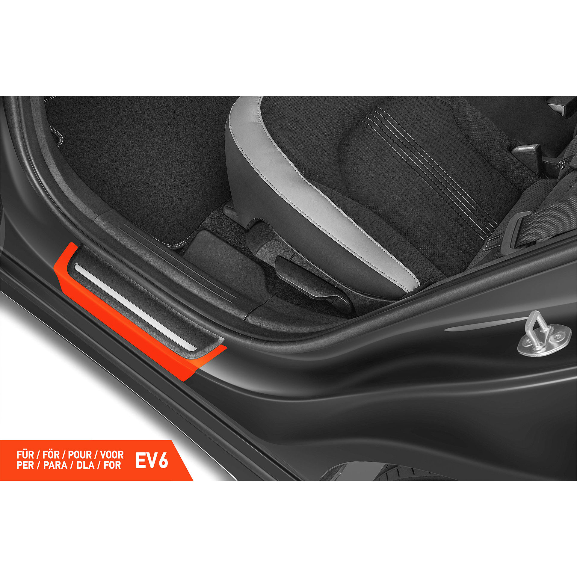 Einstiegsleisten Schutz für Kia EV6 CV I 2021 - 2026 im 4er Set