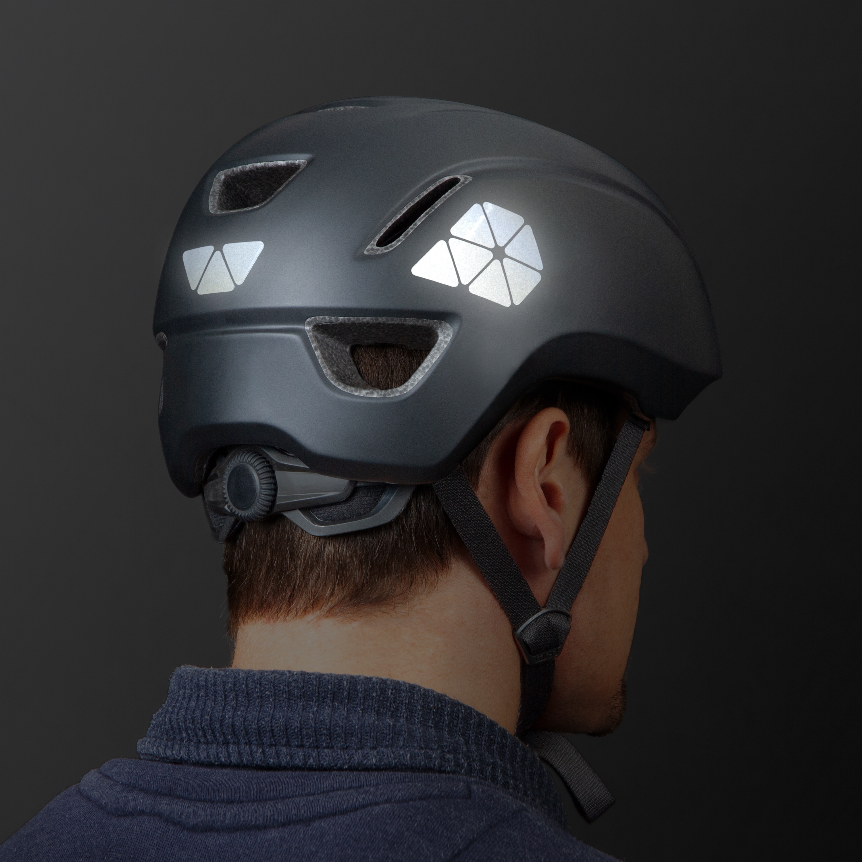 Reflektoren Sticker Set - Dreiecke klein  - für Fahrrad Roller Kinderwagen