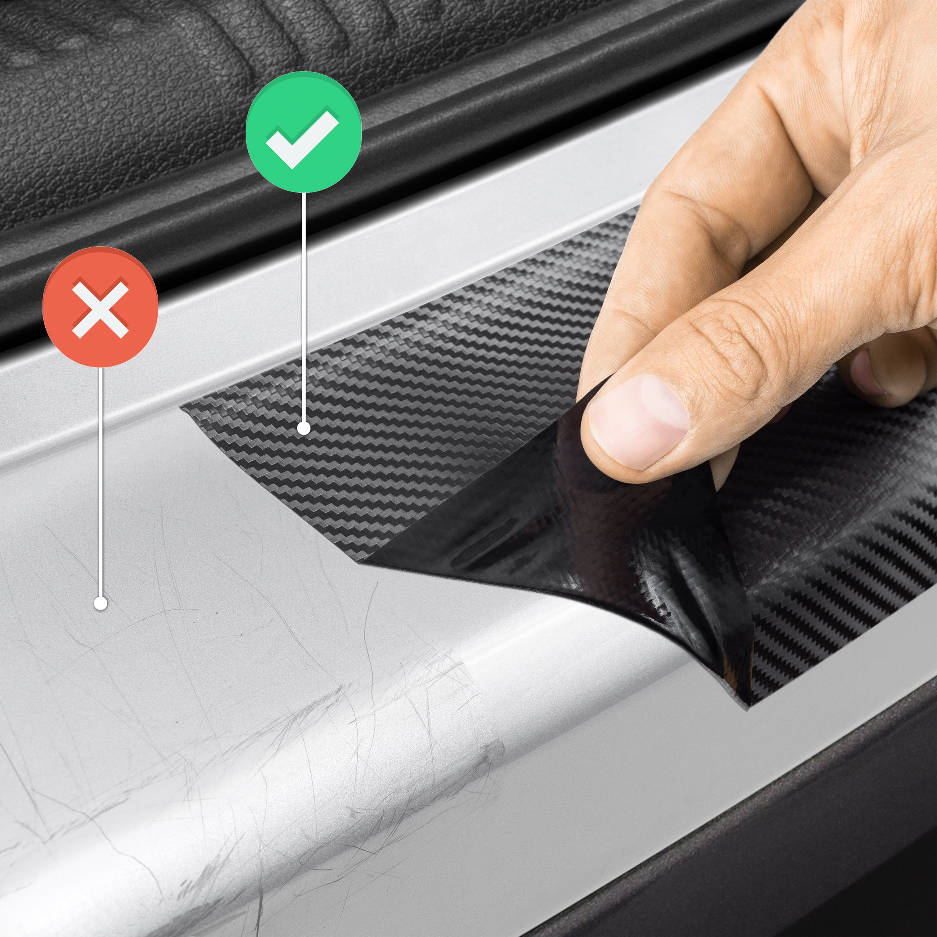 Ladekantenschutz für Mercedes Benz T-Klasse W420 I 2022 - 2026