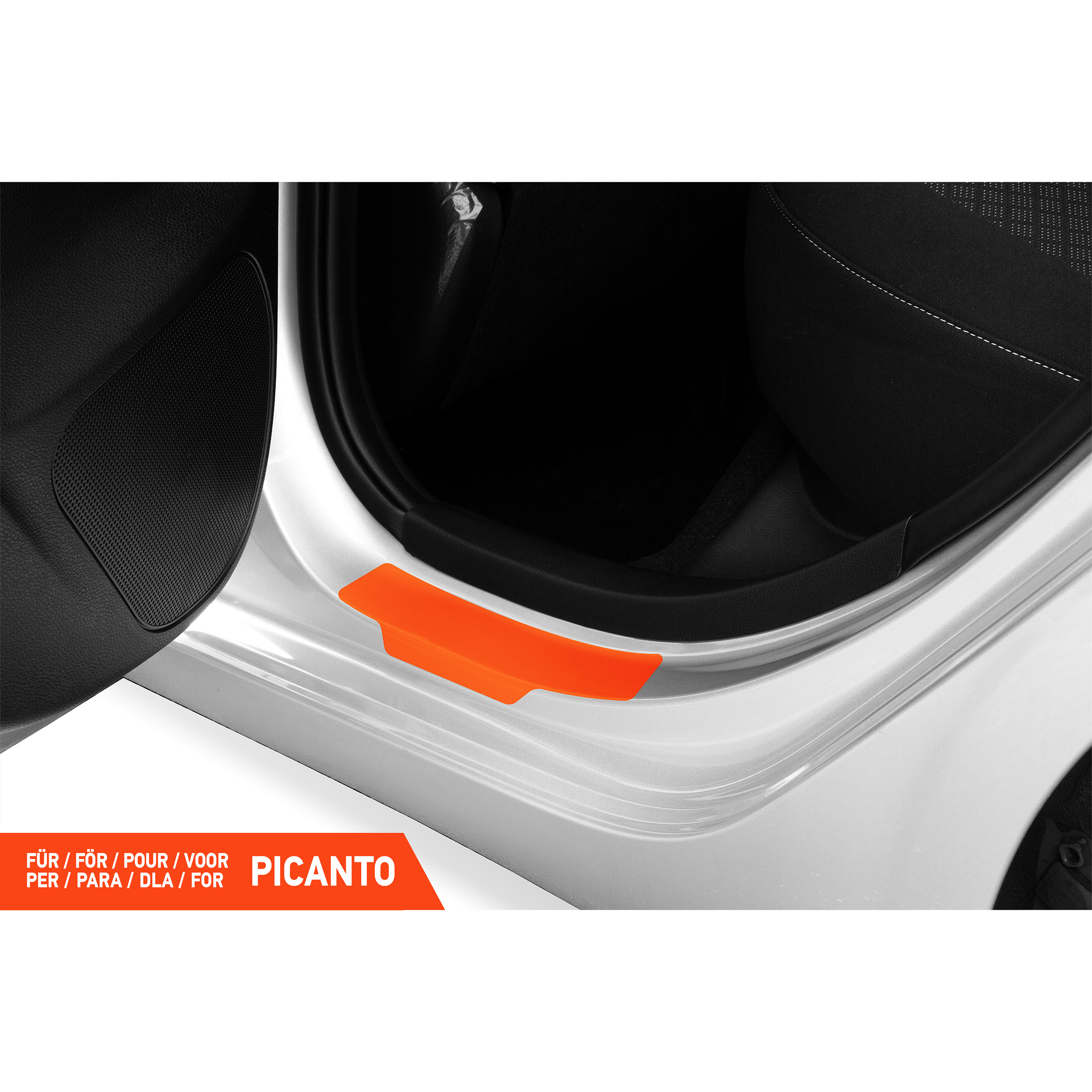 Einstiegsleisten Schutz für Kia Picanto 3 (III) JA I 2017 - 2026 im 4er Set