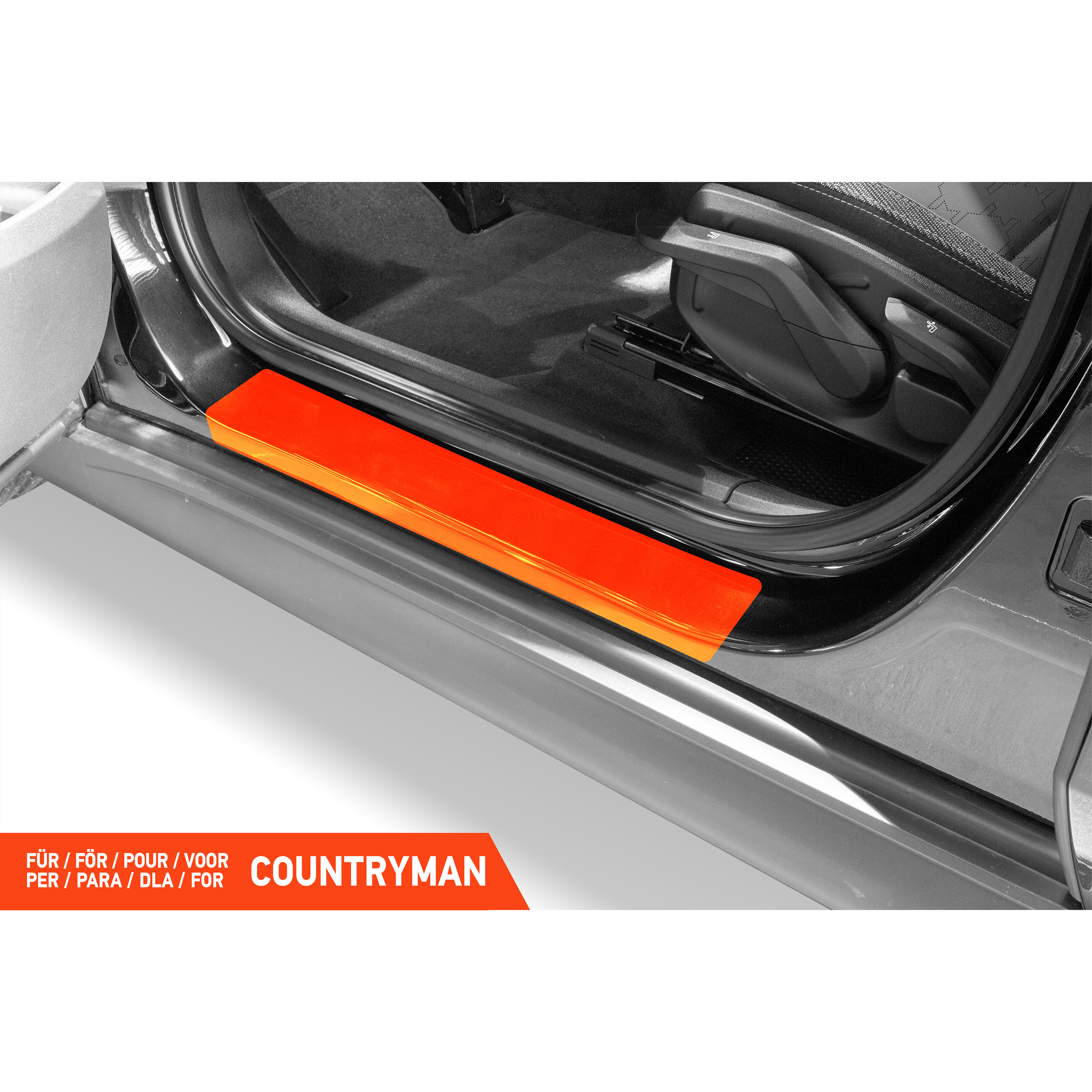 Einstiegsleisten Schutz für MINI Countryman 3 (III) U25 I 2023 - 2026 im 4er Set