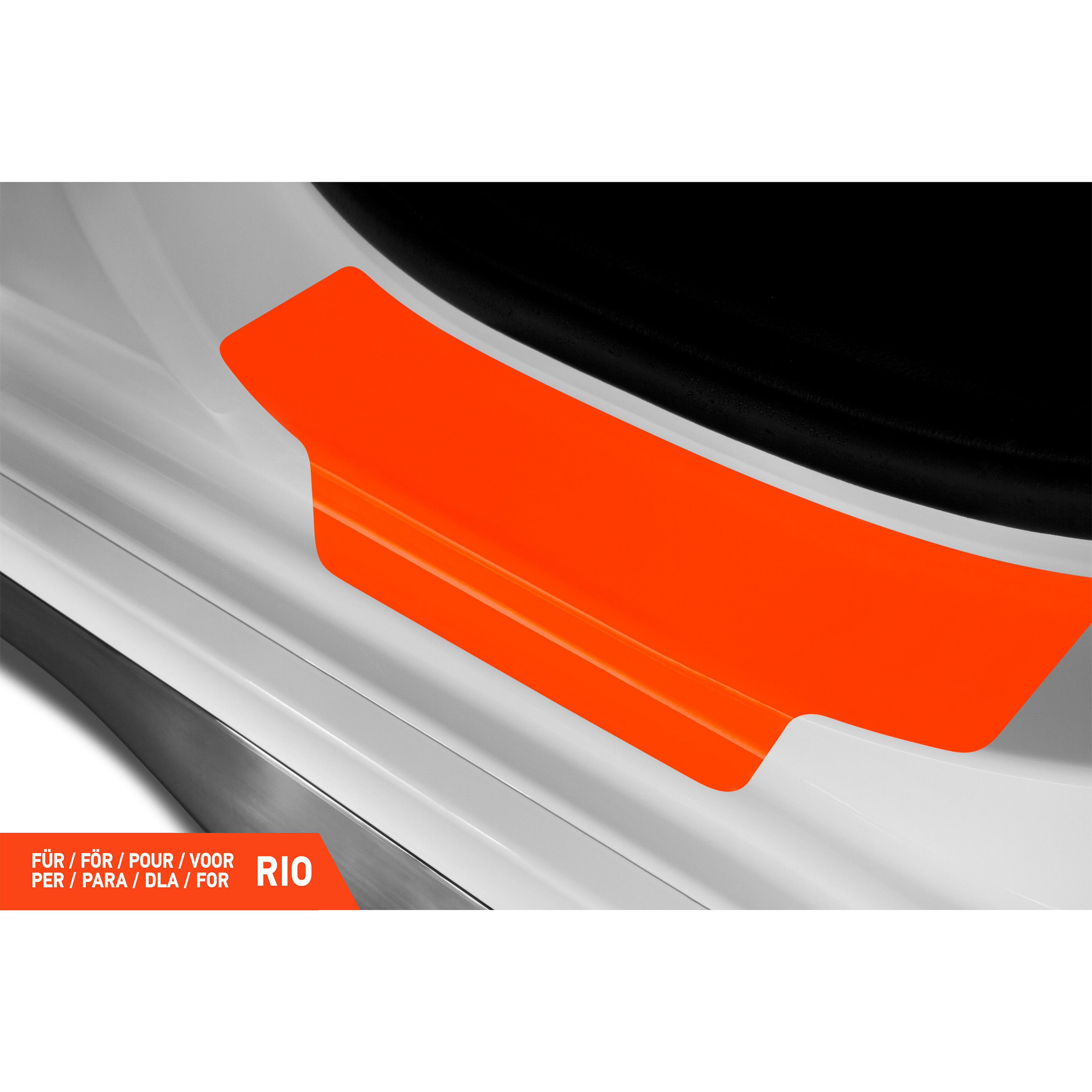 Einstiegsleisten Schutz für Kia Rio 4 (IV) YB I 2017 - 2024 im 4er Set