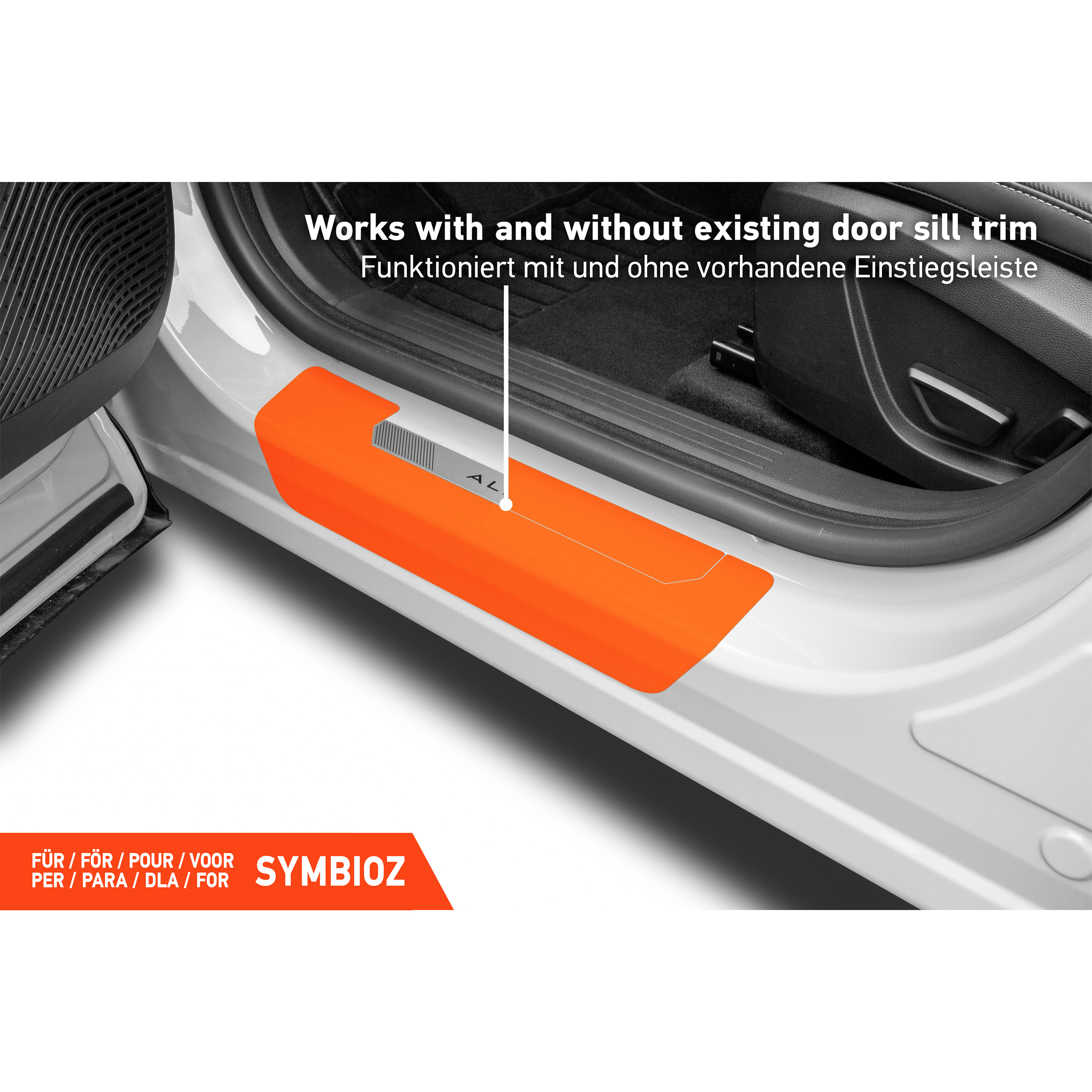 Einstiegsleisten Schutz für Renault Symbioz I 2024 - 2026 im 4er Set