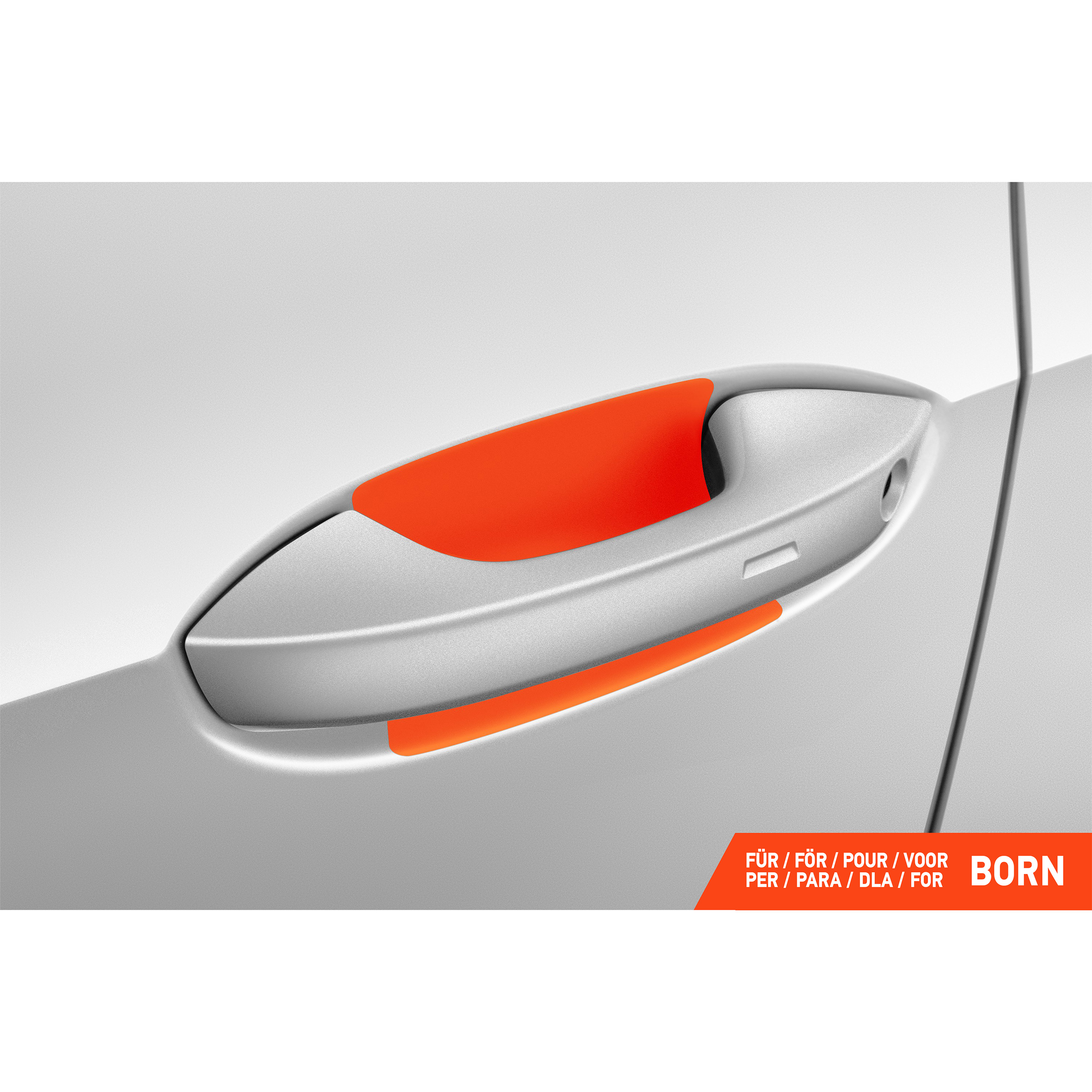 Auto Türgriffmulden Schutzfolie für Cupra Born I 2021 - 2026 im 4er Set