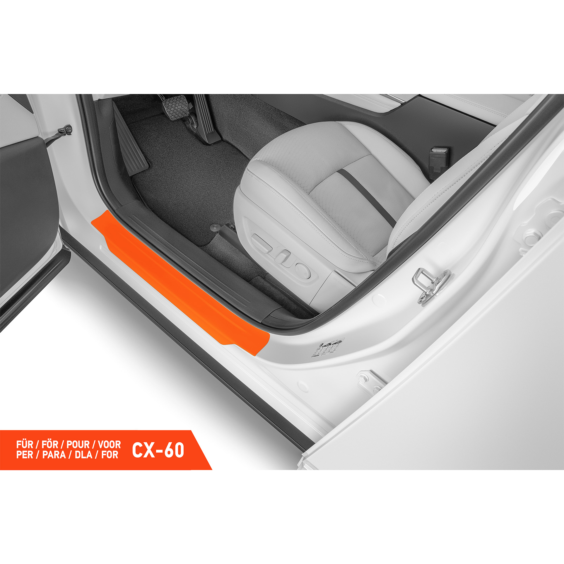 Einstiegsleisten Schutz für Mazda CX-60 I 2022 - 2026 im 4er Set