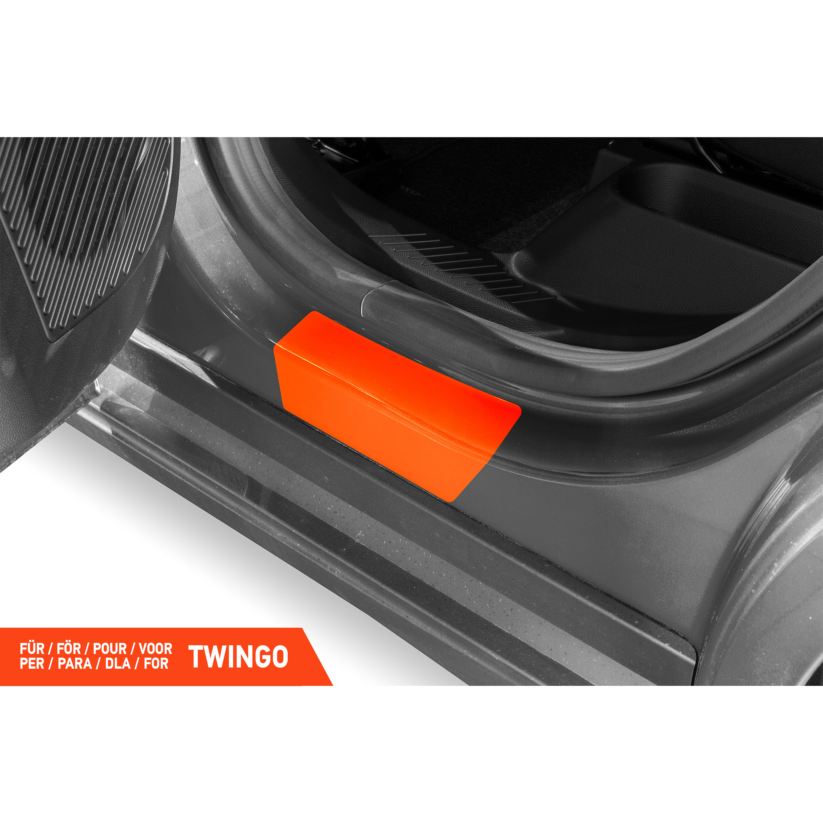 Einstiegsleisten Schutz für Renault Twingo E-Tech 4 (IV) I 2026 - 2026 im 4er Set