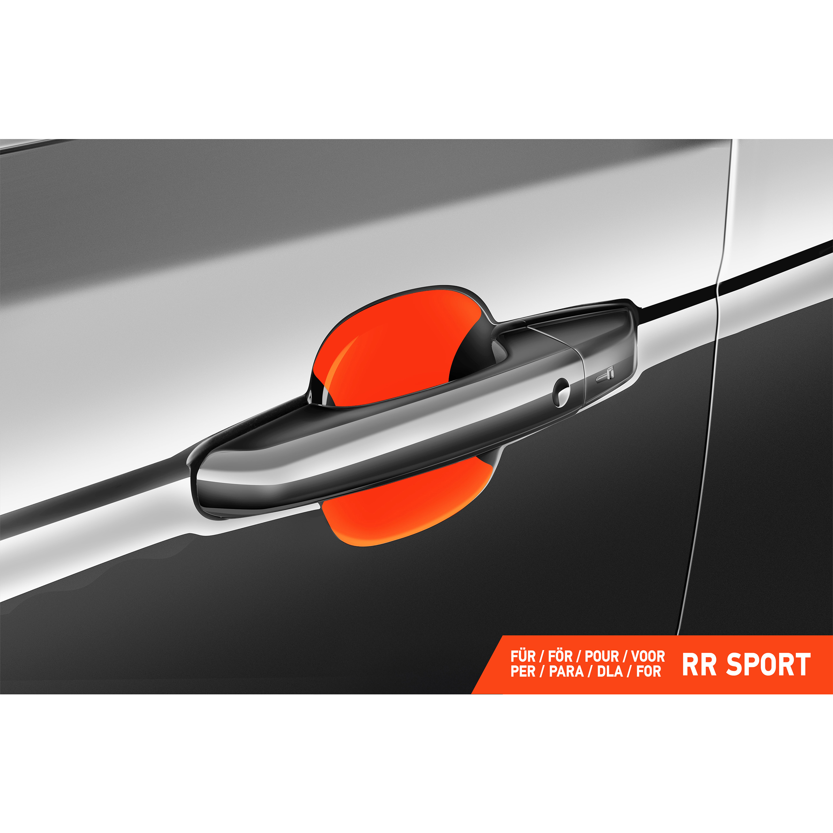 Auto Türgriffmulden Schutzfolie für Land Rover Range Rover Sport 2 (II) L494 I 2017 - 2022 im 4er Set