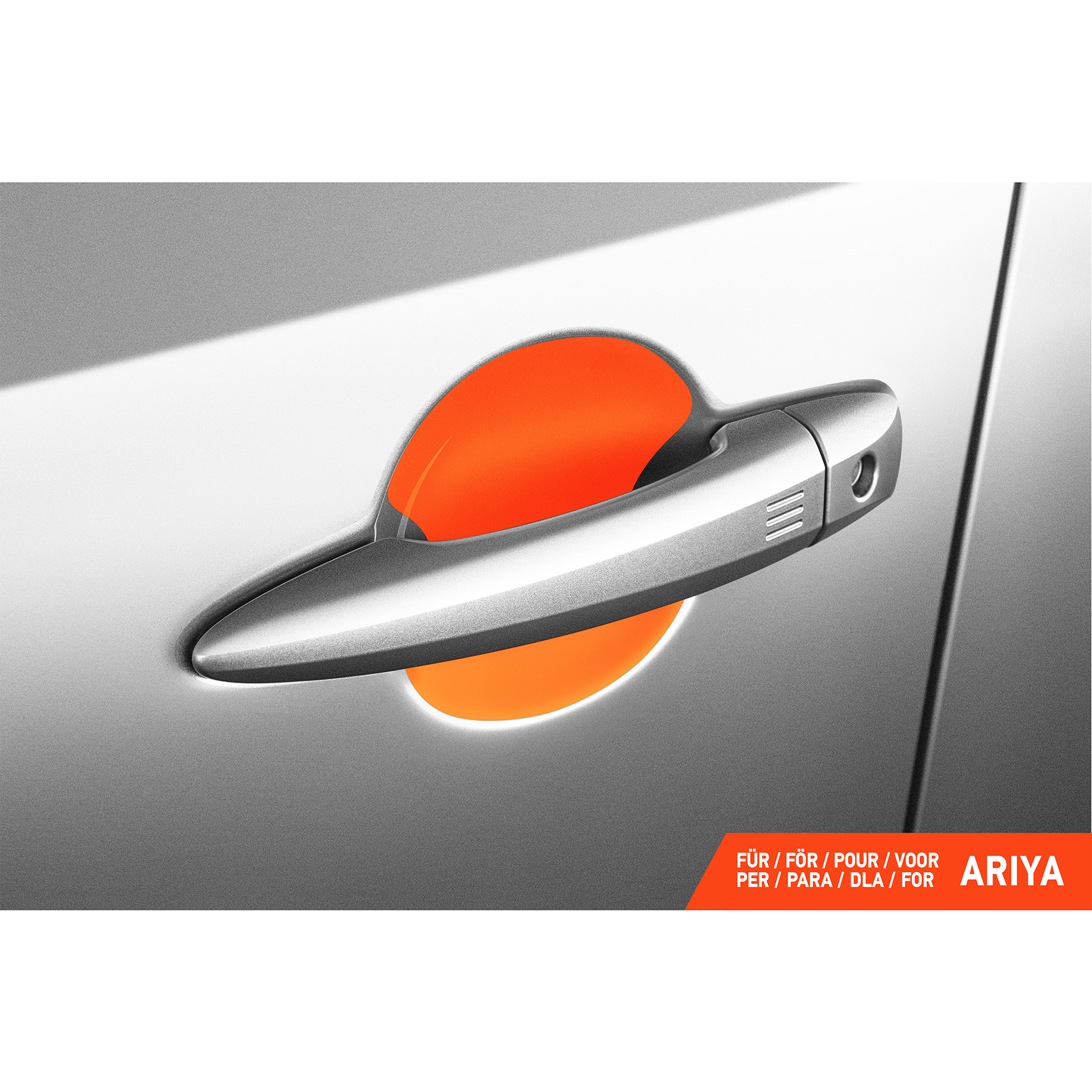 Auto Türgriffmulden Schutzfolie für Nissan Ariya I 2022 - 2026 im 4er Set