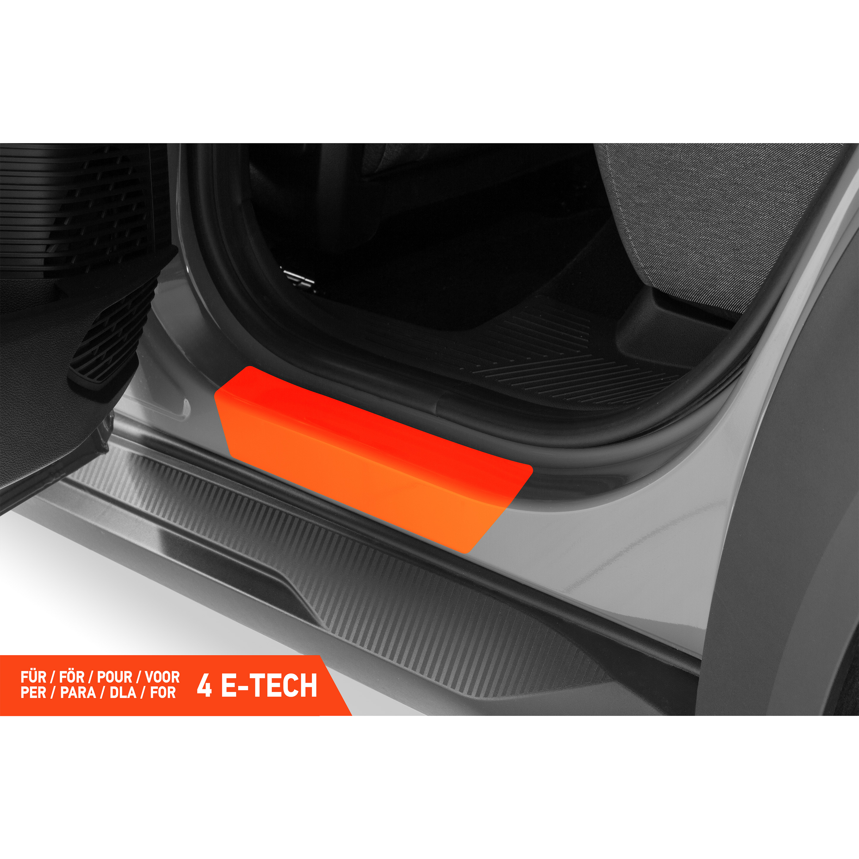 Einstiegsleisten Schutz für Renault 4 E-Tech I 2025 - 2026 im 4er Set