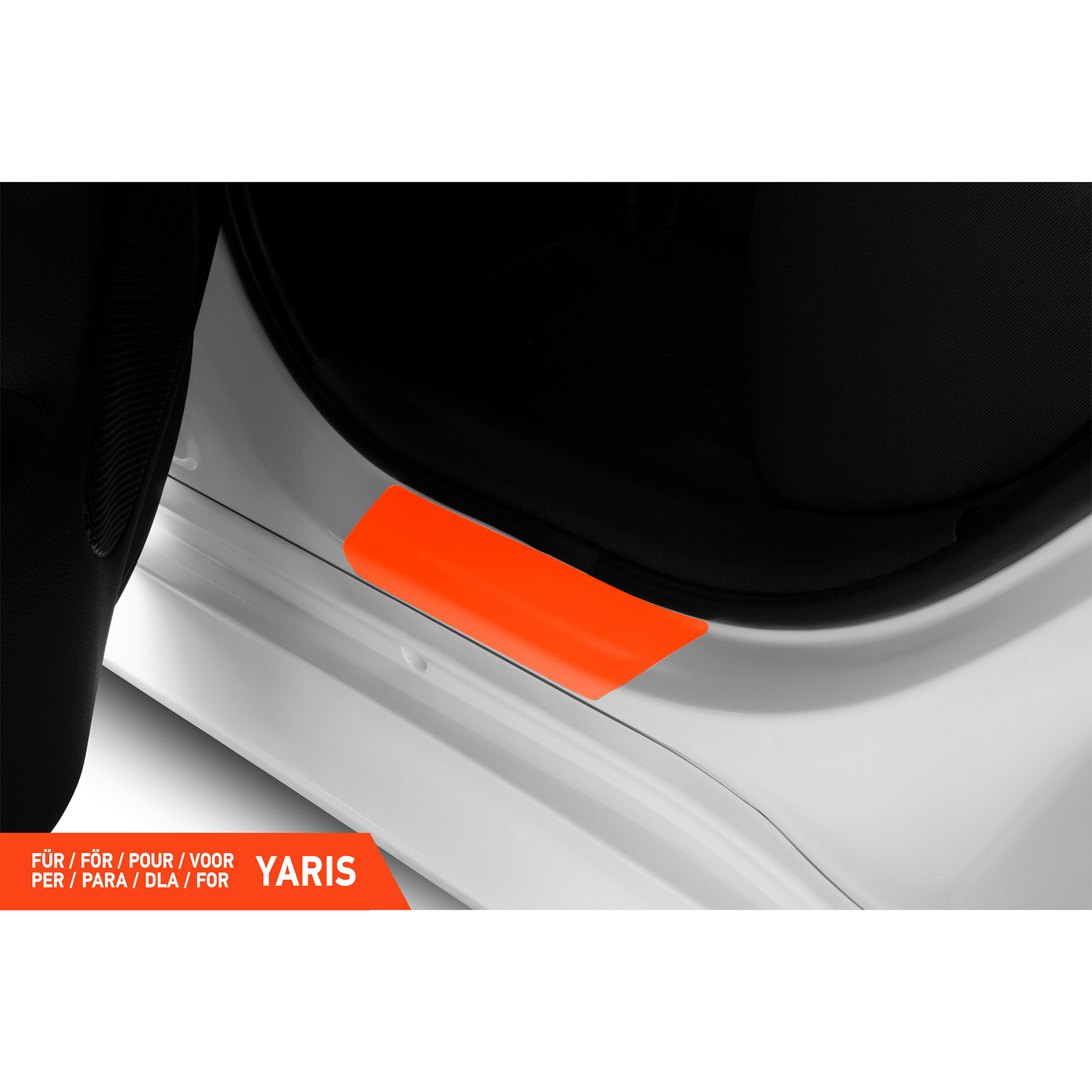 Einstiegsleisten Schutz für Toyota Yaris 4 (IV) XP21 I 2020 - 2026 im 4er Set