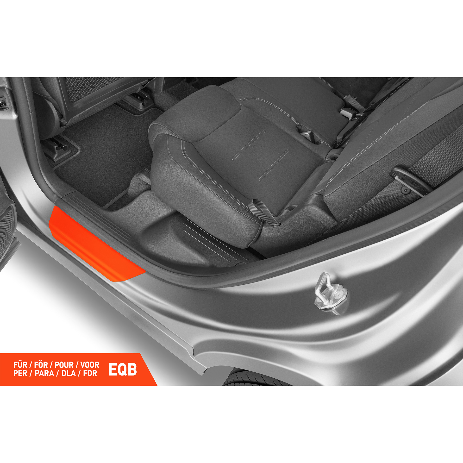 Einstiegsleisten Schutz für Mercedes Benz EQB X243 I 2021 - 2026 im 4er Set
