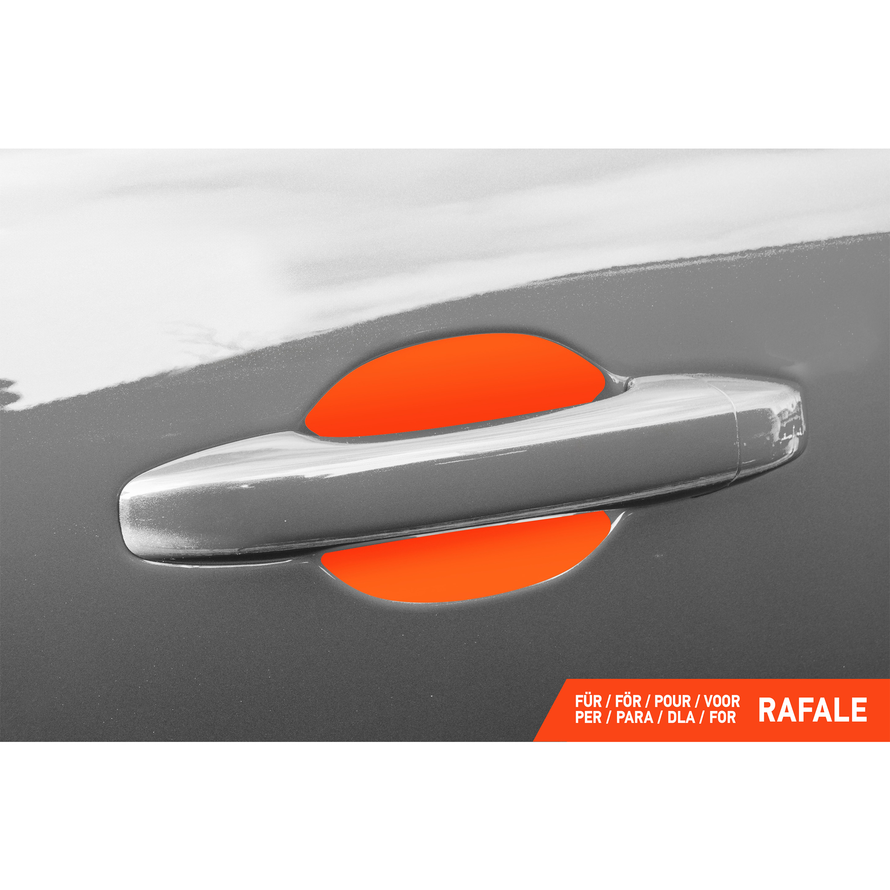 Auto Türgriffmulden Schutzfolie für Renault Rafale I 2024 - 2026 im 4er Set