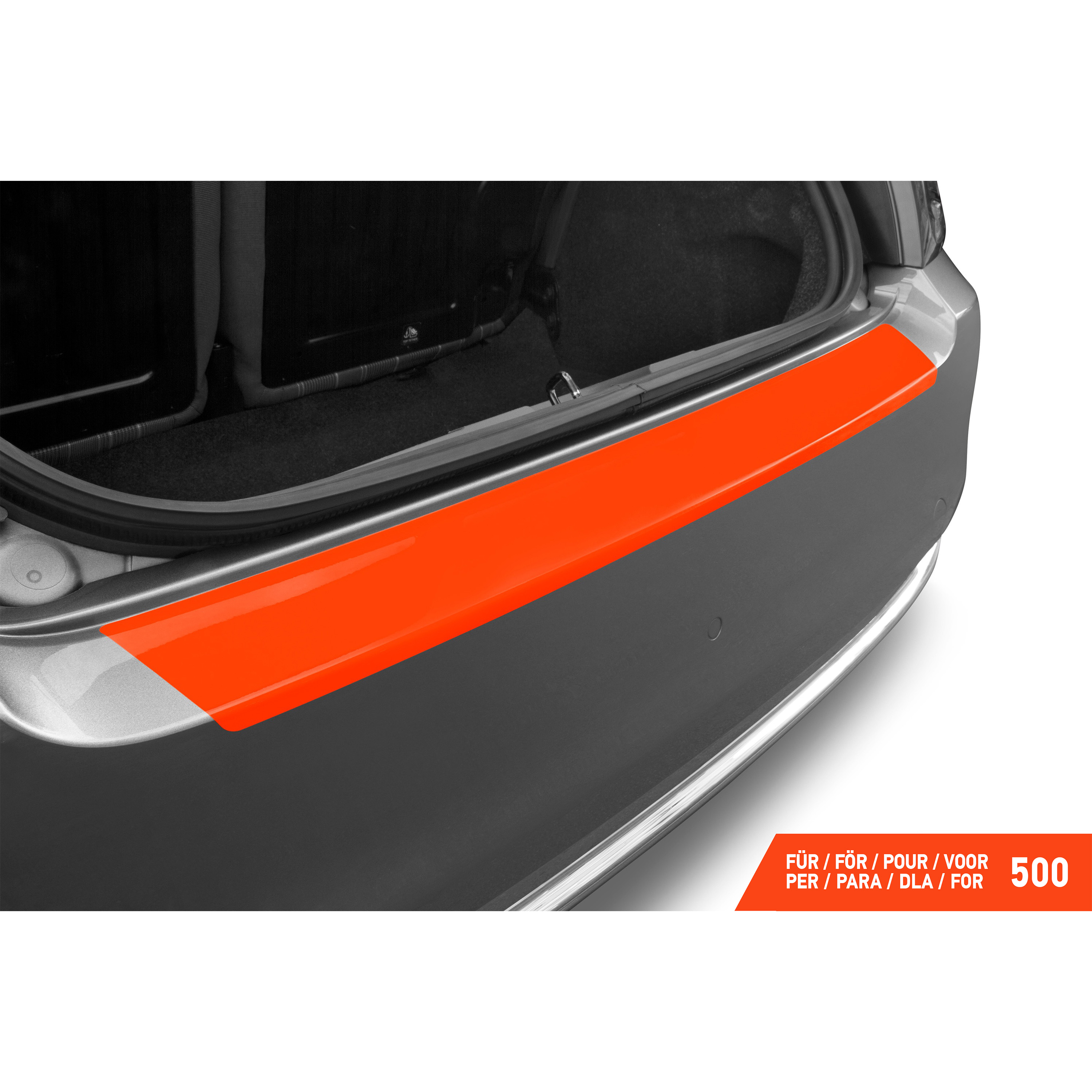 Ladekantenschutz für Fiat 500 312 I 2015 - 2024