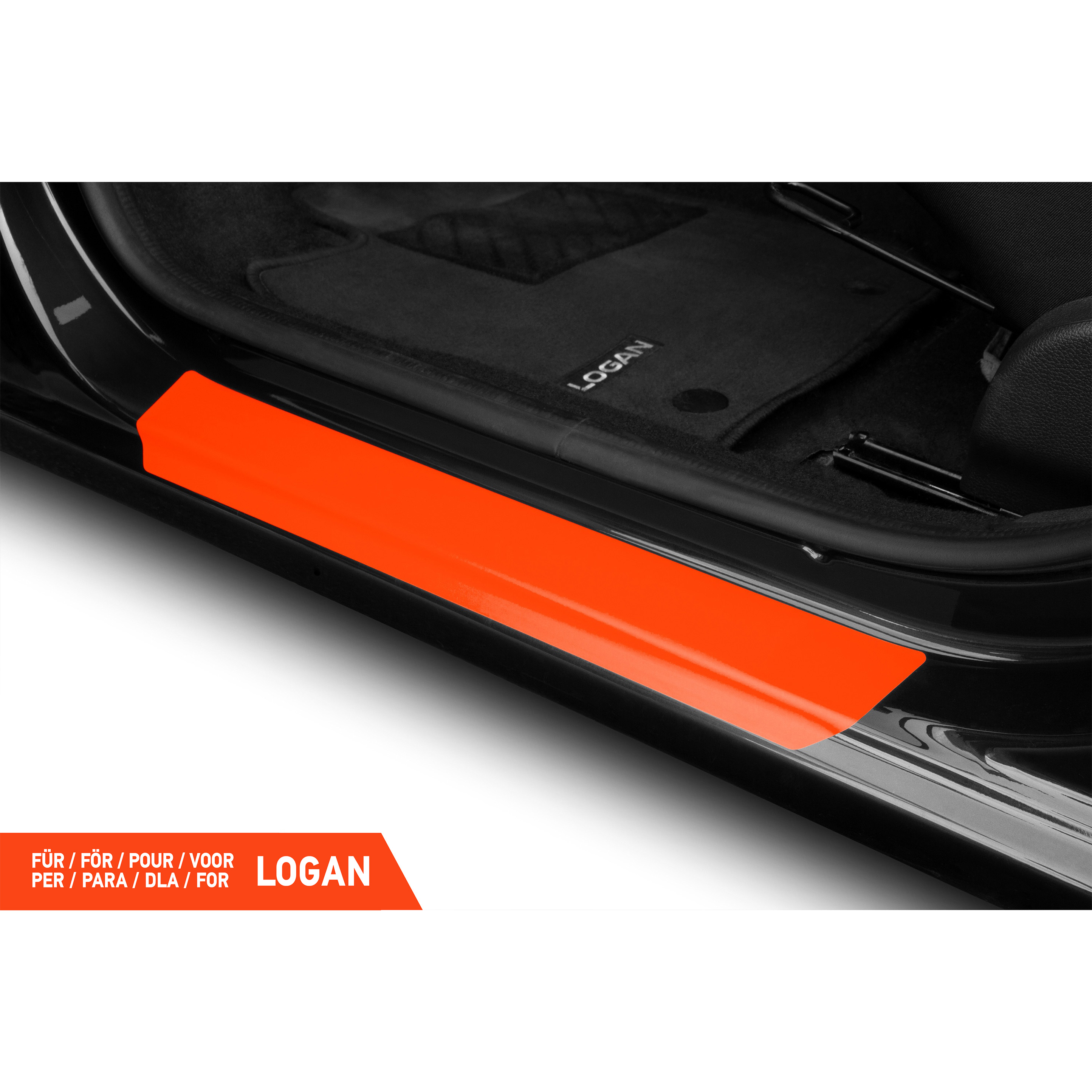 Einstiegsleisten Schutz für Dacia Logan MCV 2 (II) I 2013 - 2020 im 4er Set