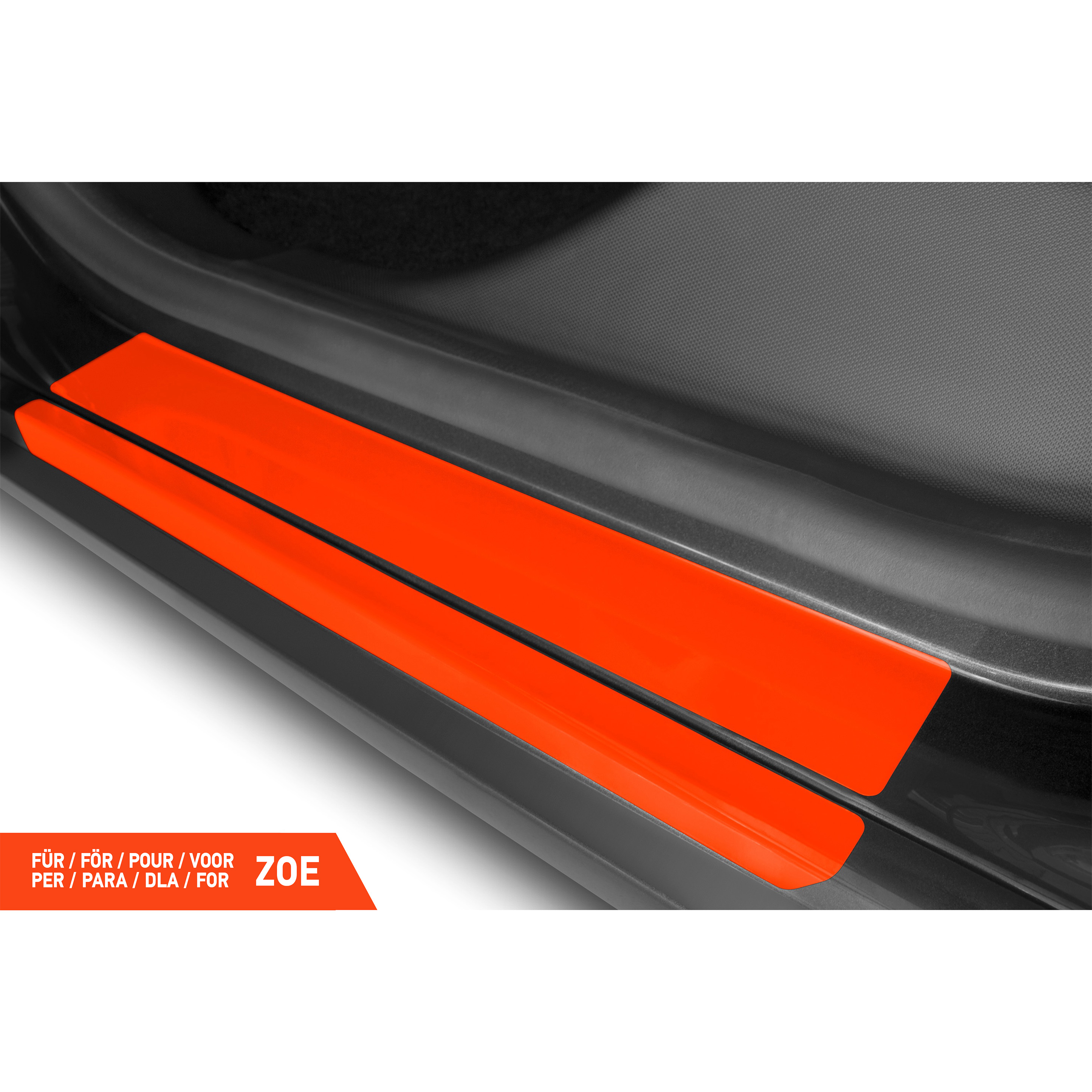 Einstiegsleisten Schutz für Renault ZOE BFM I 2012 - 2024 im 4er Set