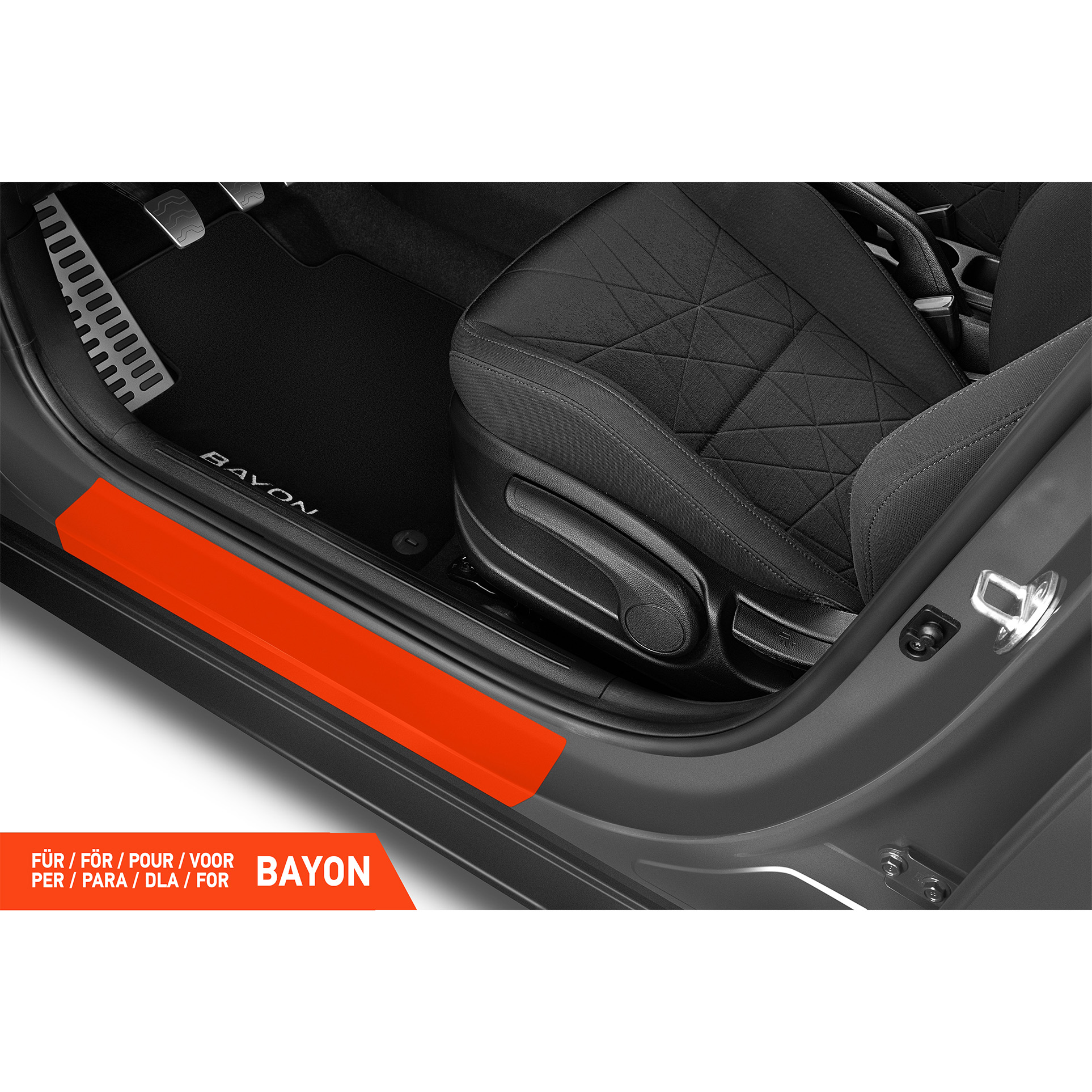 Einstiegsleisten Schutz für Hyundai Bayon I 2021 - 2026 im 4er Set