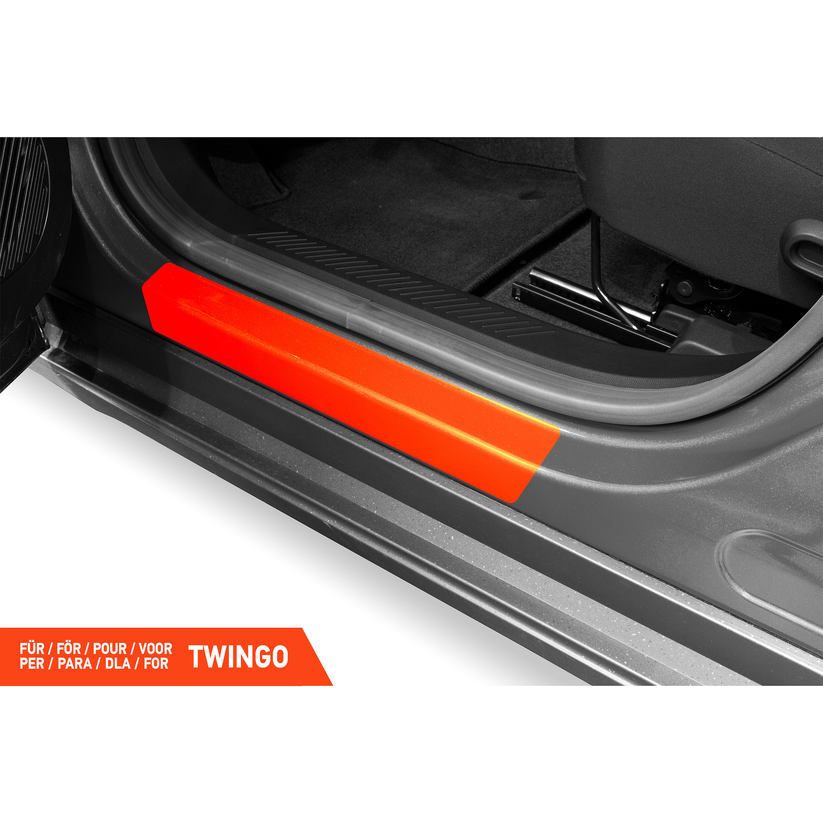 Einstiegsleisten Schutz für Renault Twingo E-Tech 4 (IV) I 2026 - 2026 im 4er Set