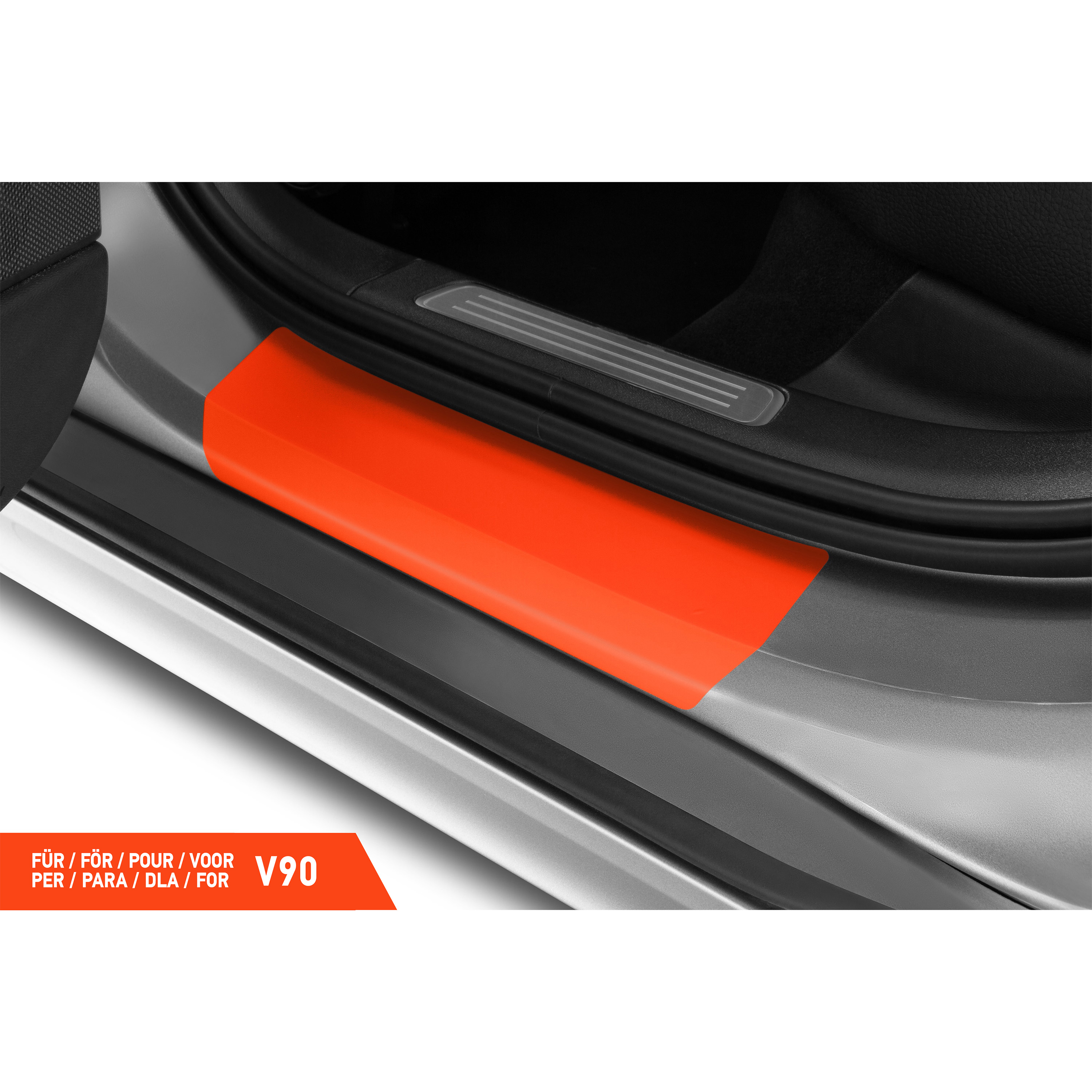 Einstiegsleisten Schutz für Volvo V90 2 (II) 235/236 I 2016 - 2026 im 4er Set