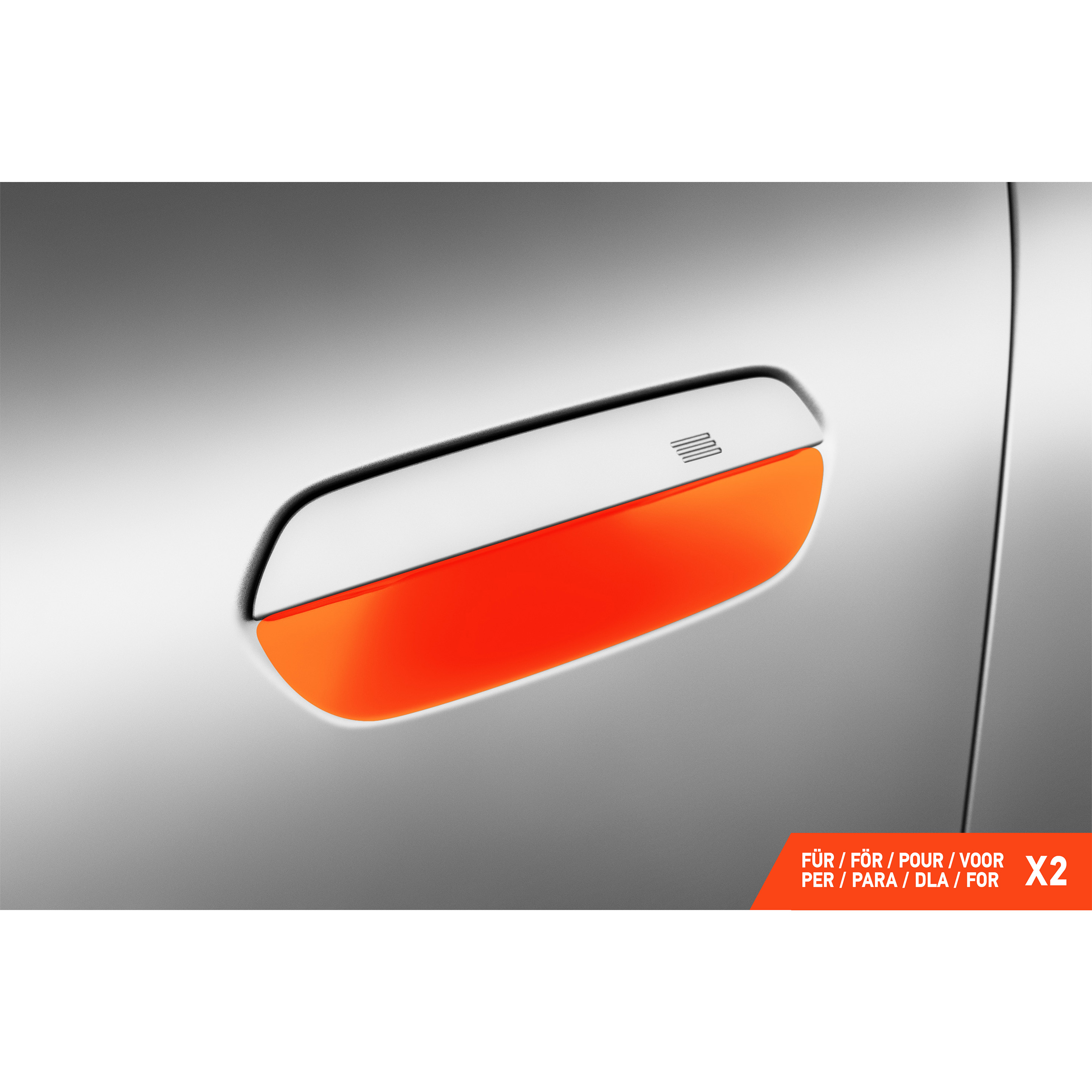 Auto Türgriffmulden Schutzfolie für BMW X2 2 (II) U10 I 2024 - 2026 im 4er Set