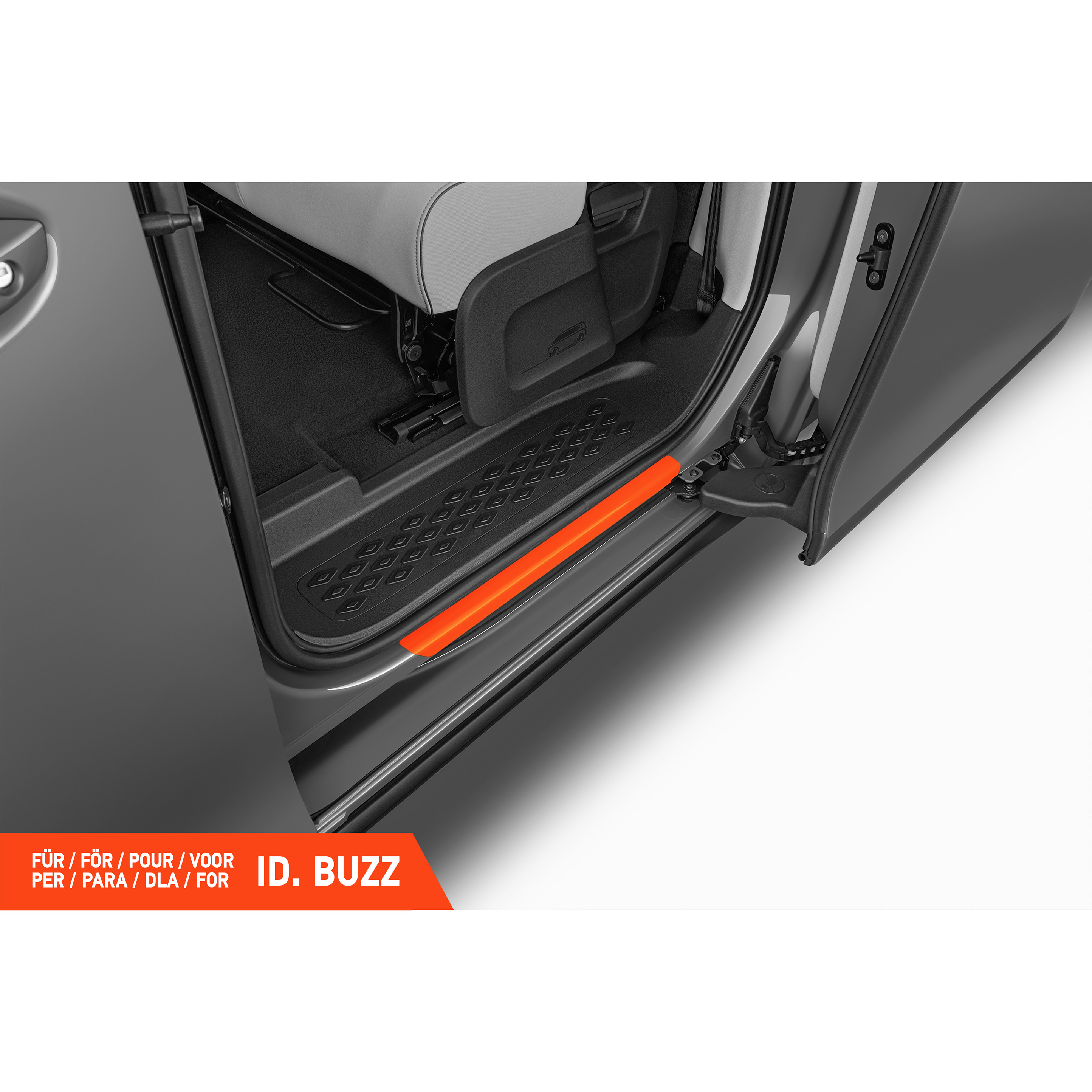 Einstiegsleisten Schutz für VW ID. Buzz I 2022 - 2026 im 6er Set