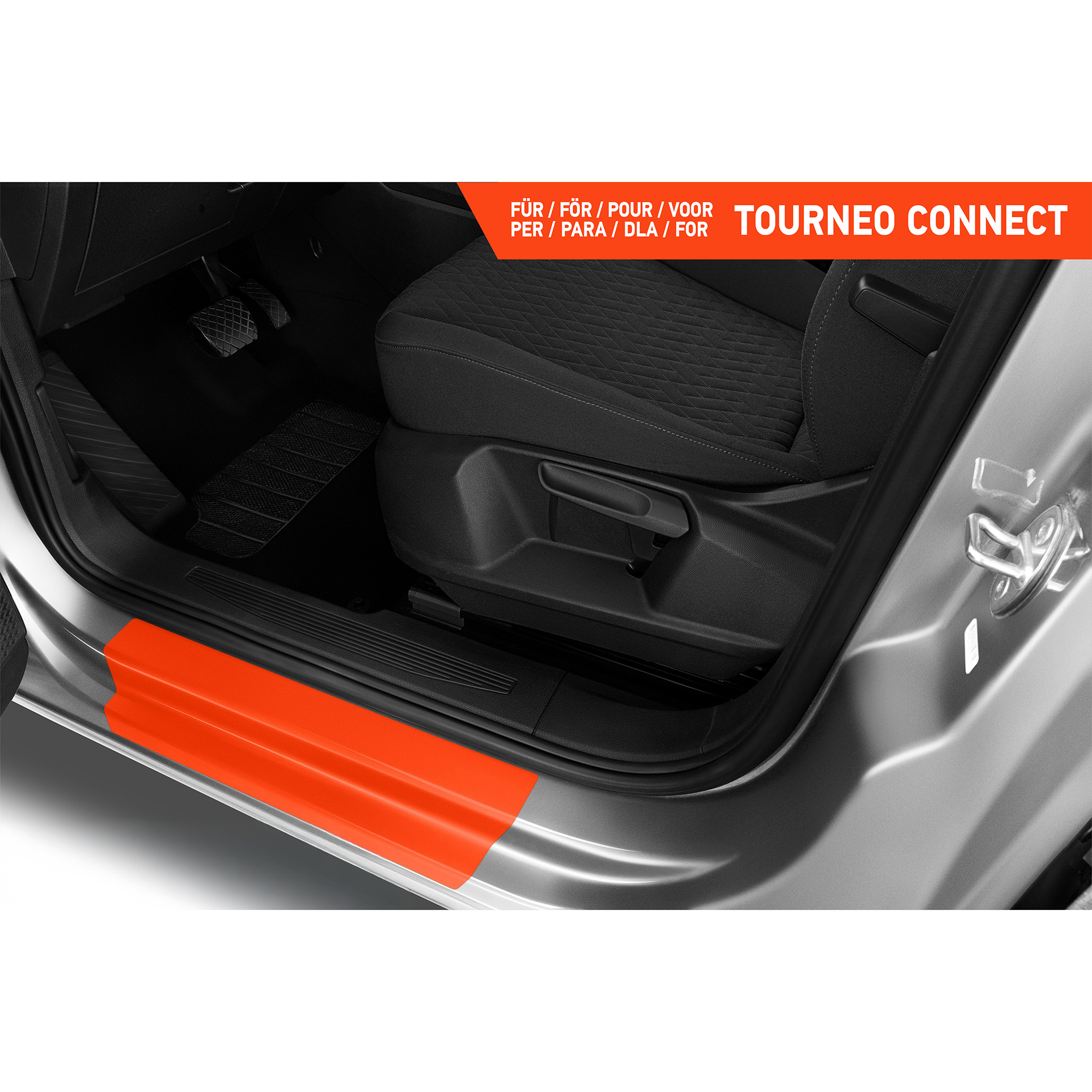 Einstiegsleisten Schutz für Ford Grand Tourneo Connect 3 (III) I 2022 - 2026 im 6er Set