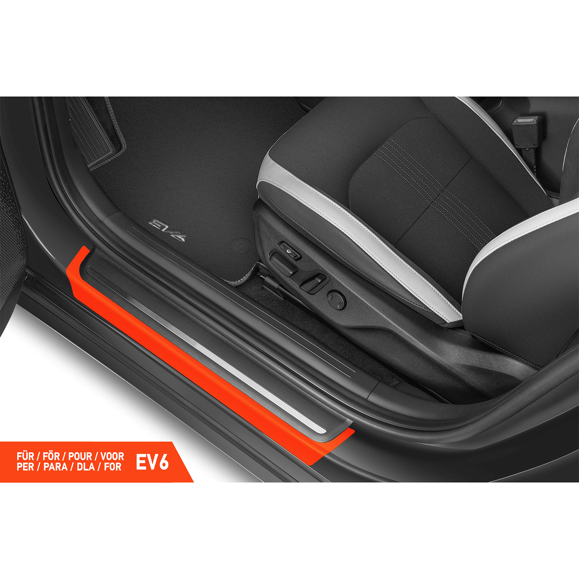 Einstiegsleisten Schutz für Kia EV6 CV I 2021 - 2026 im 4er Set