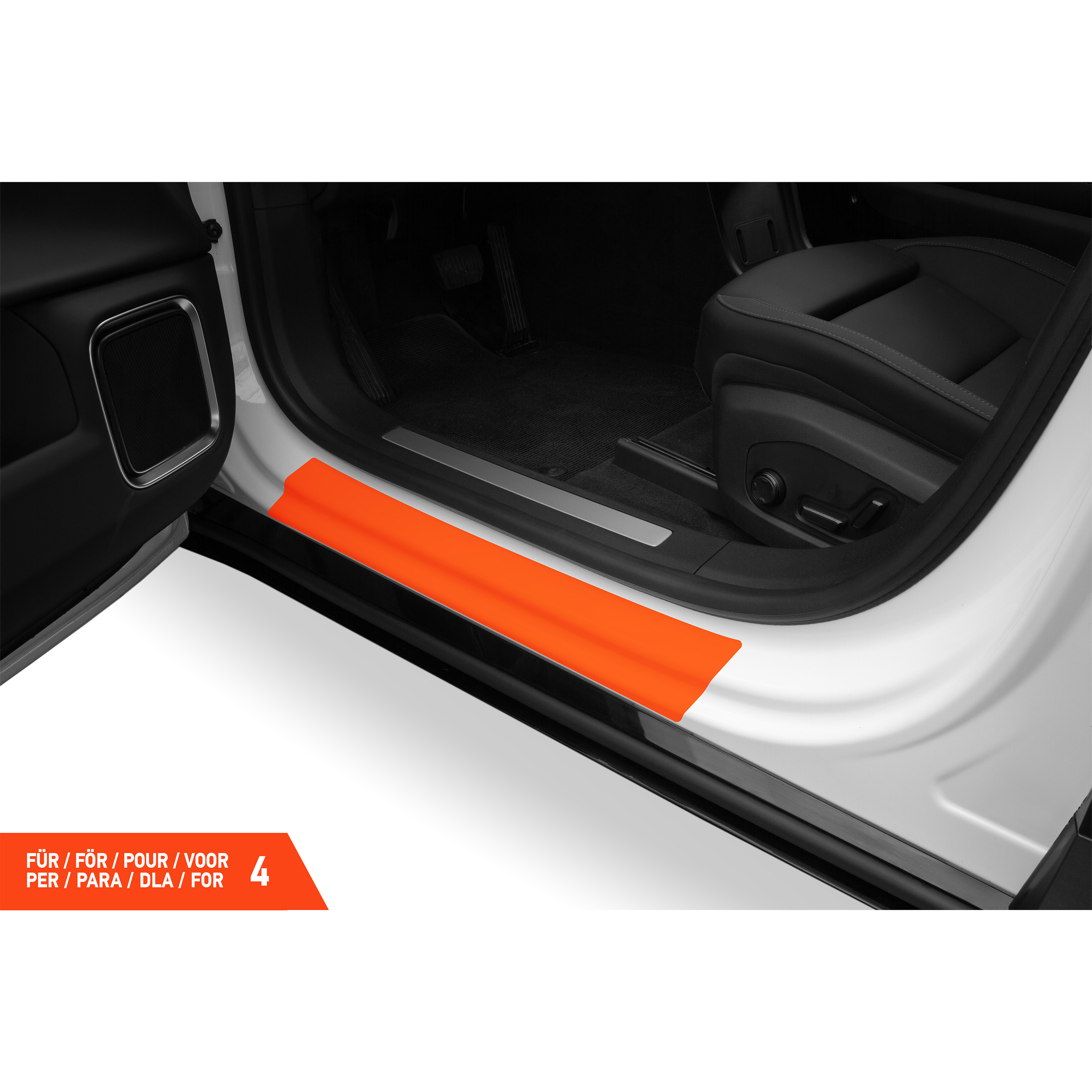 Einstiegsleisten Schutz für Polestar 4 P417 I 2024 - 2026 im 4er Set