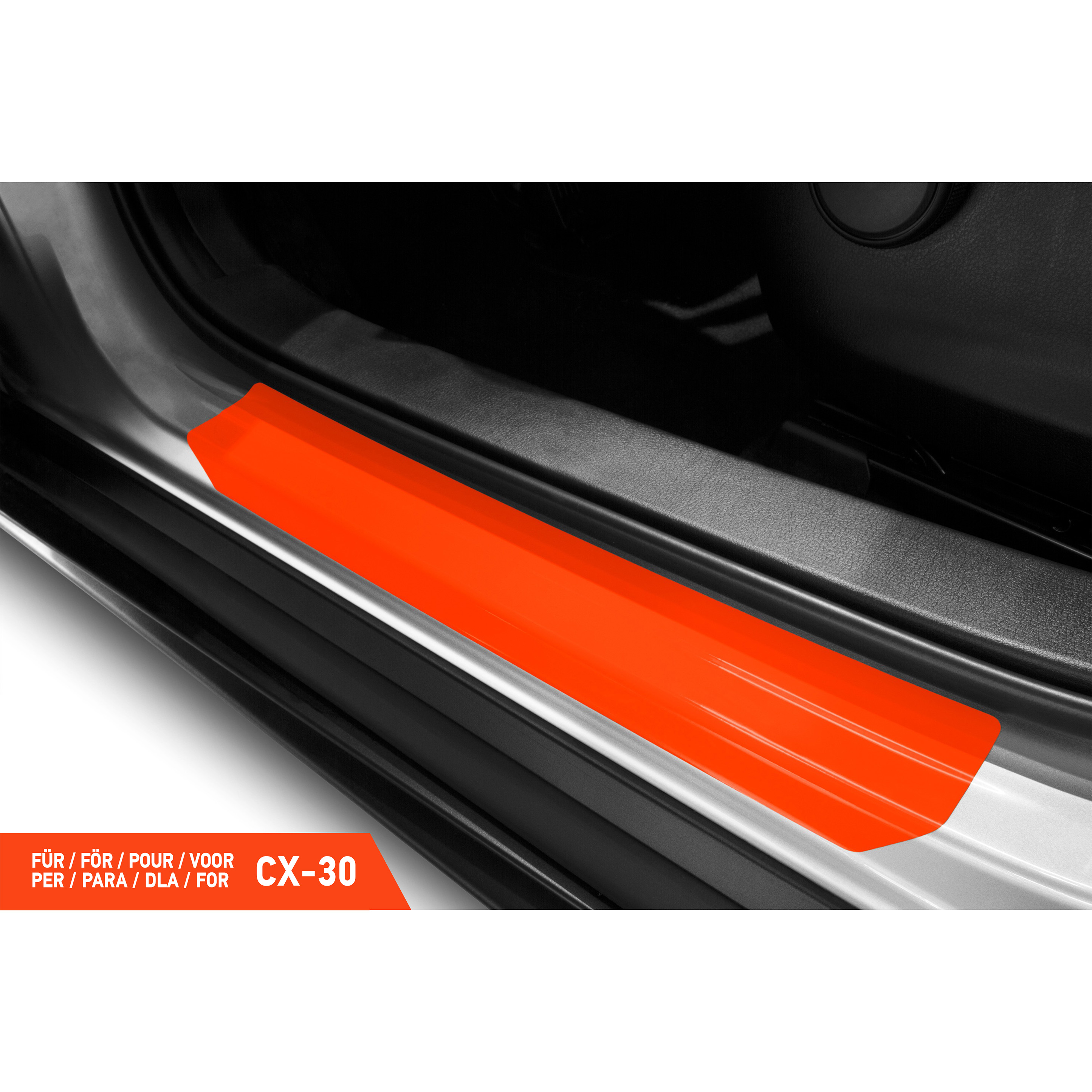 Einstiegsleisten Schutz für Mazda CX-30 1 (I) DM I 2019 - 2026 im 4er Set