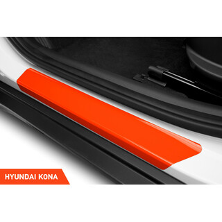 Einstiegsleisten Schutz Hyundai Kona 1 (I) OS I 2017 - 2023 im 4er Set