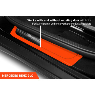 Einstiegsleisten Schutz Mercedes Benz GLC 1 (I) X253 I 2015 - 2022 im 4er Set
